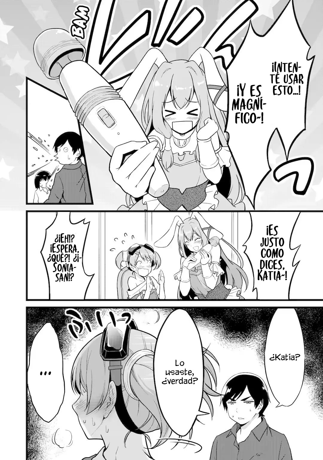 Yuru Fuwa Noka No Moji Bake Skill Capitulo 21.1: El masajeador y una nueva hablidad Parte 1 página 4