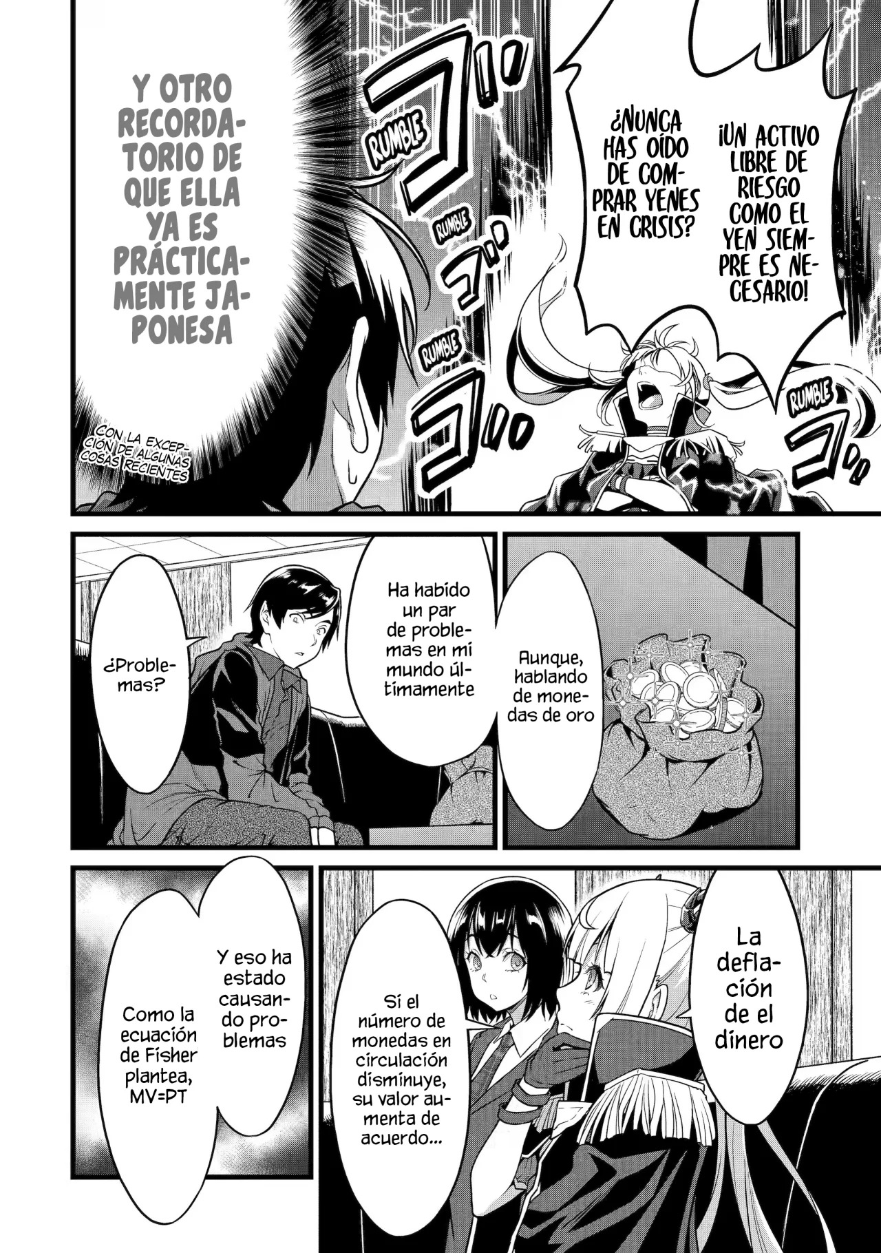 Yuru Fuwa Noka No Moji Bake Skill Capitulo 22.1: Arroz japonés y las carreras Parte 1 página 12