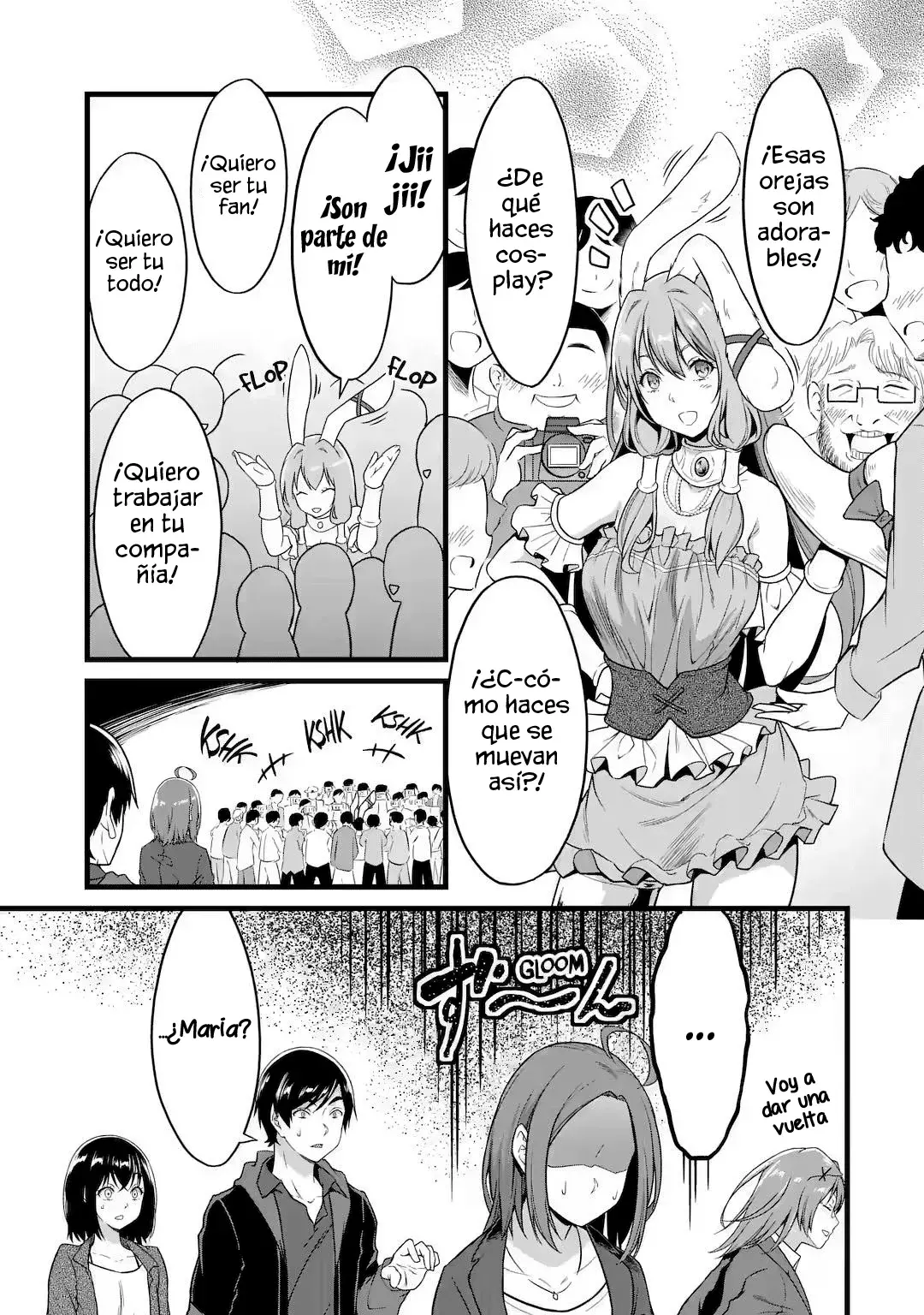 Yuru Fuwa Noka No Moji Bake Skill Capitulo 23.1: La cultura japonesa y la alta sociedad Parte 1 página 17