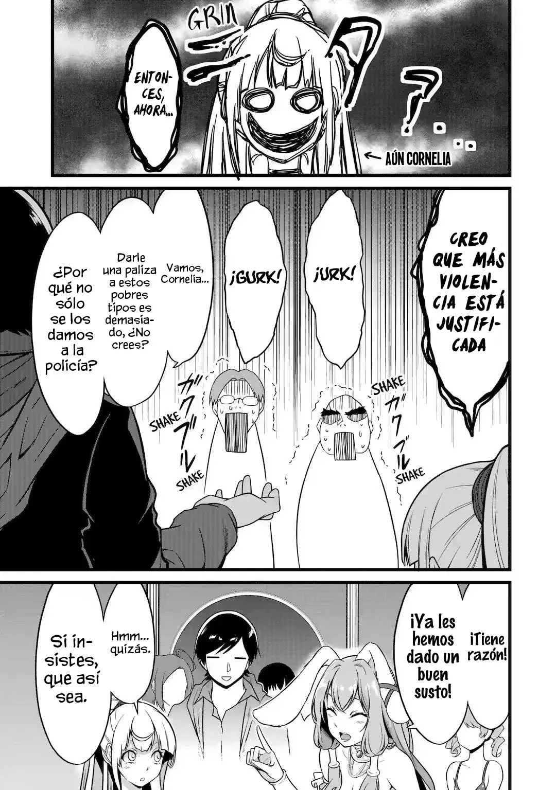 Yuru Fuwa Noka No Moji Bake Skill Capitulo 24.1: El lado oscuro de Japón y un adiós Parte 1 página 23