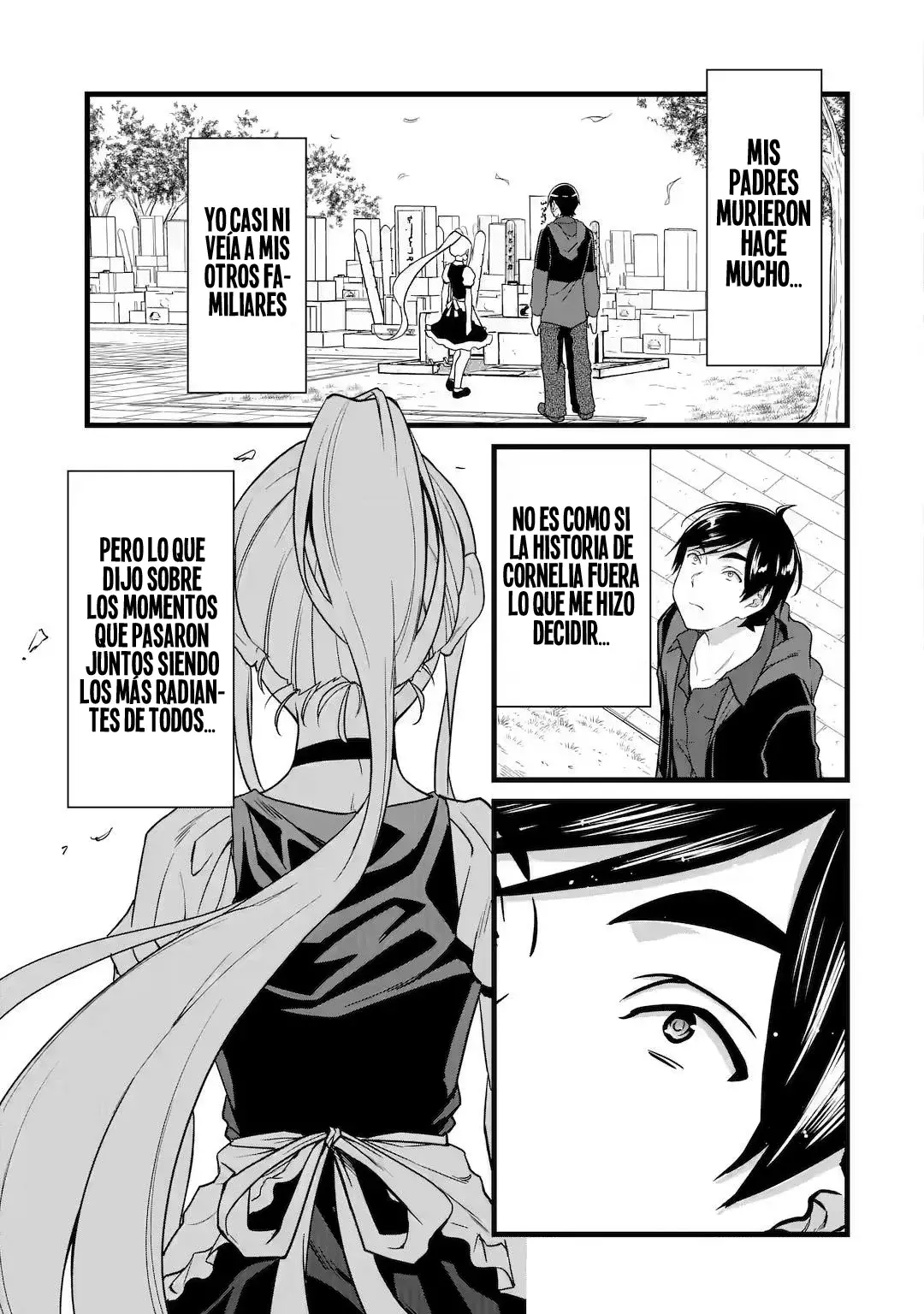 Yuru Fuwa Noka No Moji Bake Skill Capitulo 24.2: El lado oscuro de Japón y un adiós Parte 2 página 16