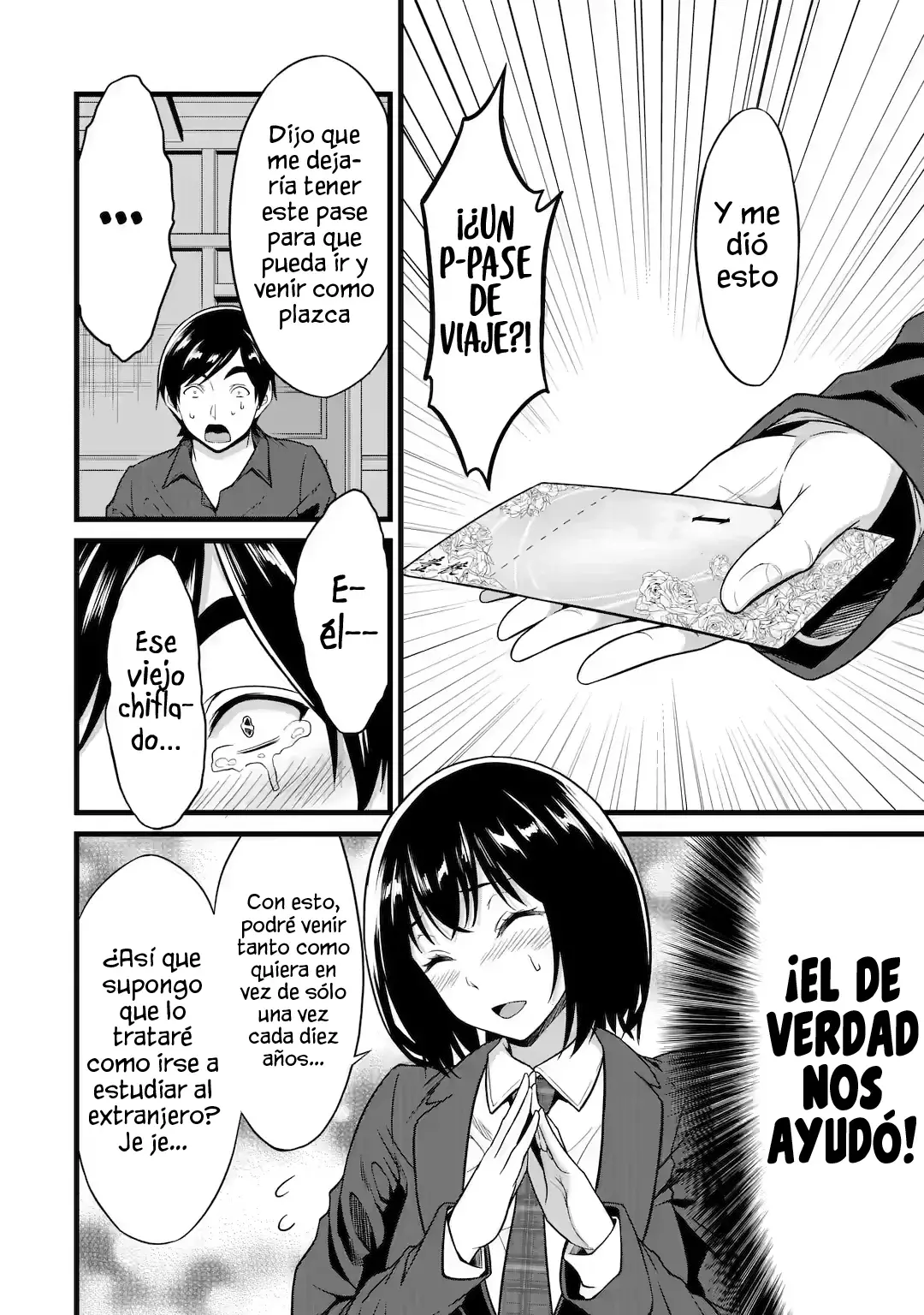 Yuru Fuwa Noka No Moji Bake Skill Capitulo 24.4: El lado oscuro de Japón y un adiós Parte 4 página 5