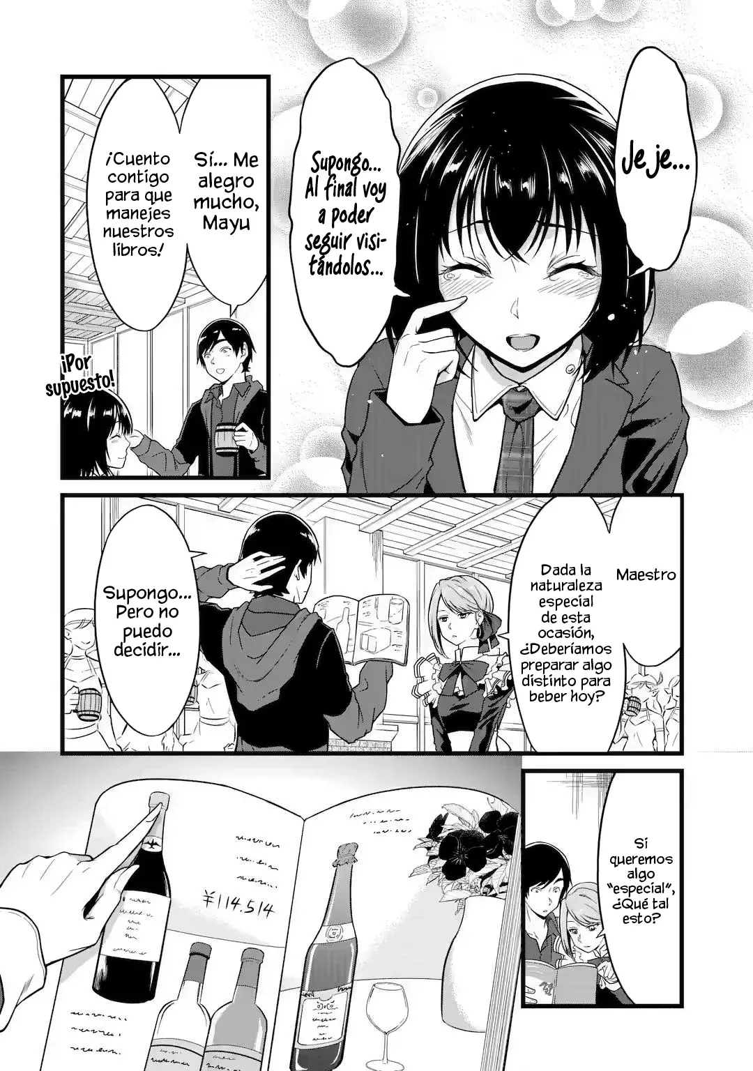 Yuru Fuwa Noka No Moji Bake Skill Capitulo 25.1: Ángeles y el rey demonio de los caramelos baratos Parte 1 página 4