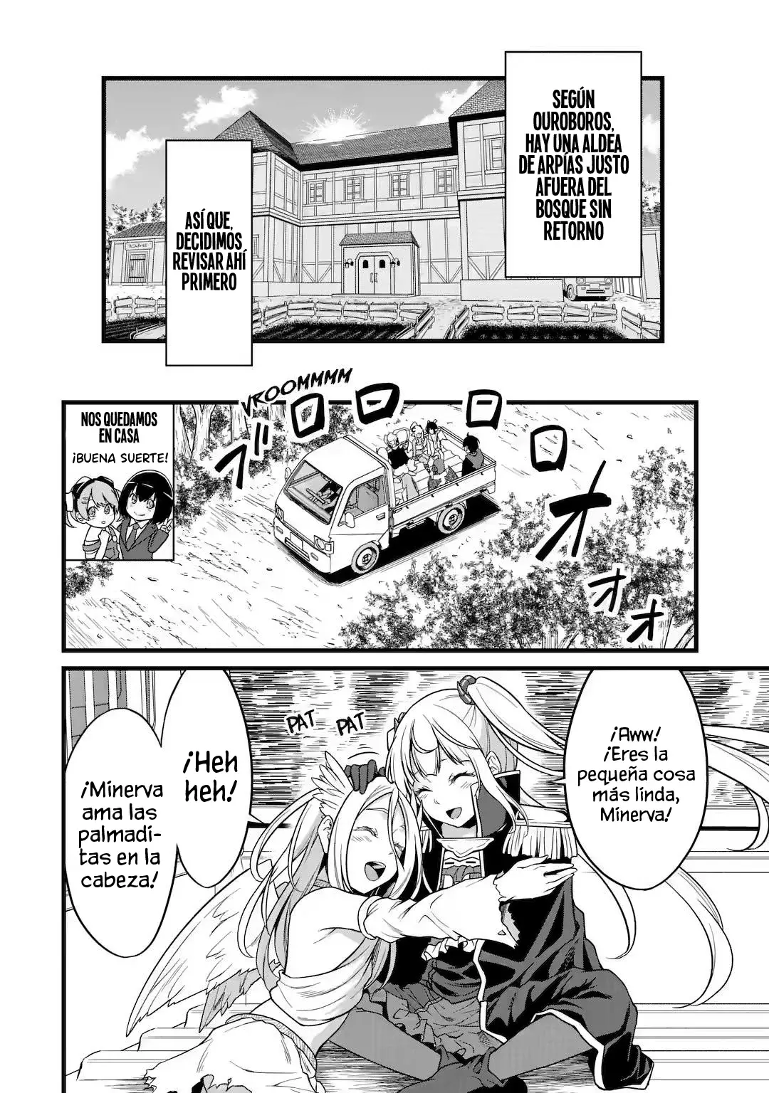 Yuru Fuwa Noka No Moji Bake Skill Capitulo 25.3: Ángeles y el rey demonio de los caramelos baratos Parte 3 página 3