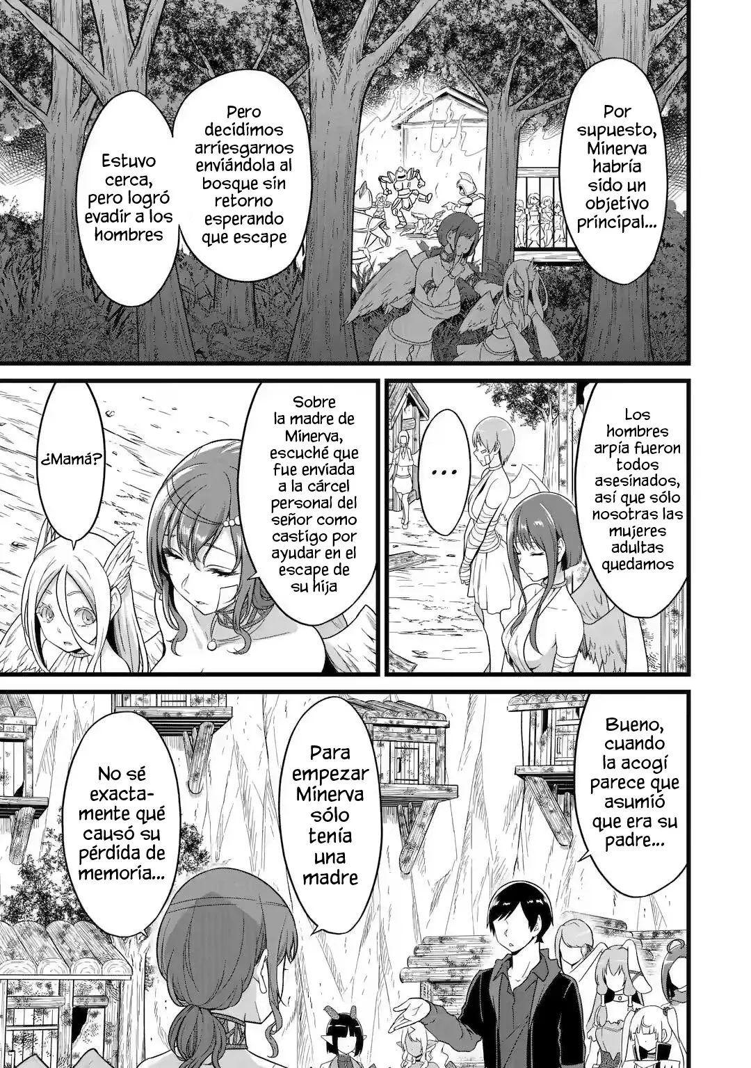 Yuru Fuwa Noka No Moji Bake Skill Capitulo 25.3: Ángeles y el rey demonio de los caramelos baratos Parte 3 página 8
