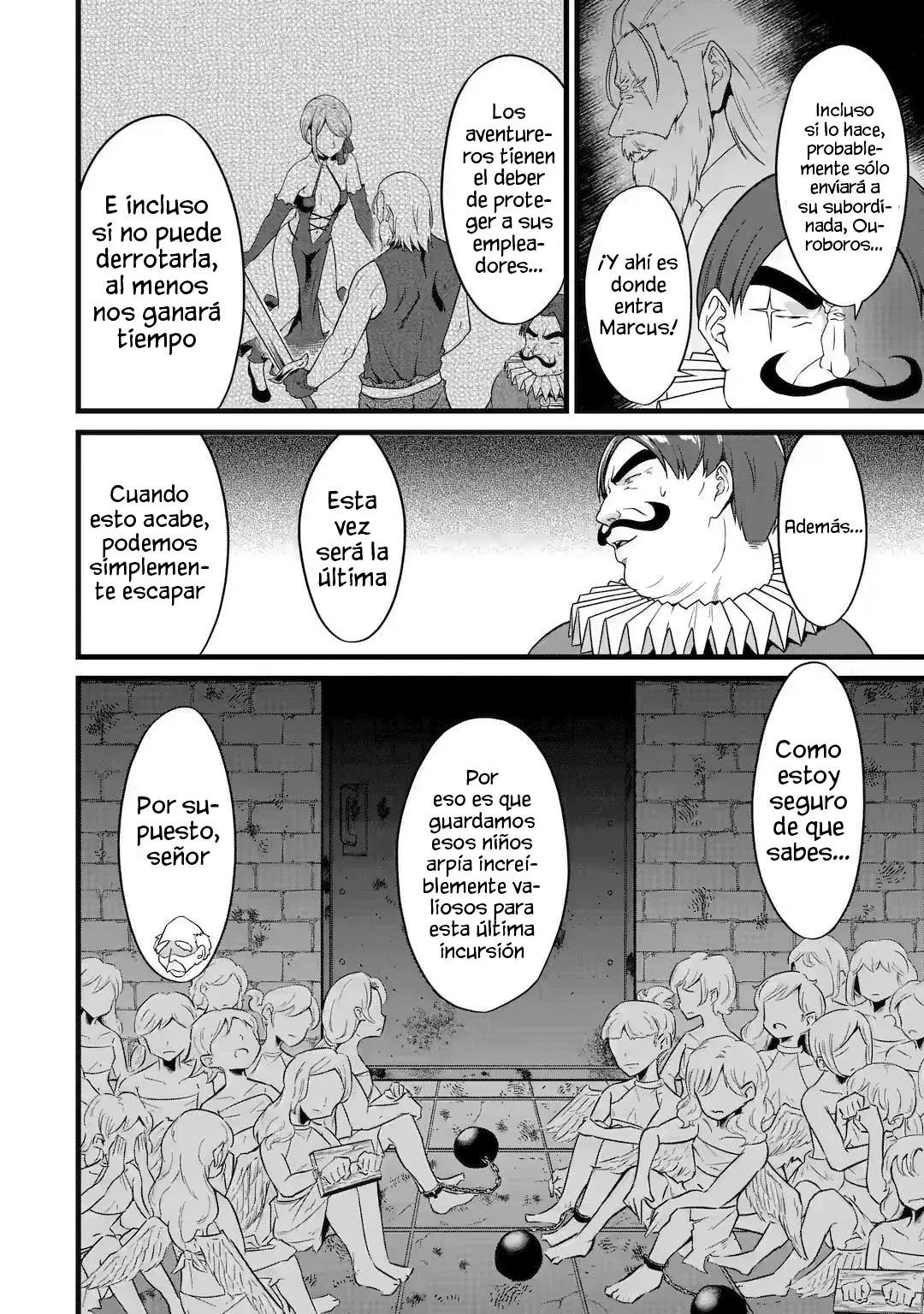 Yuru Fuwa Noka No Moji Bake Skill Capitulo 26.1: El señor cazador de esclavos y un sugar daddy Parte 1 página 10