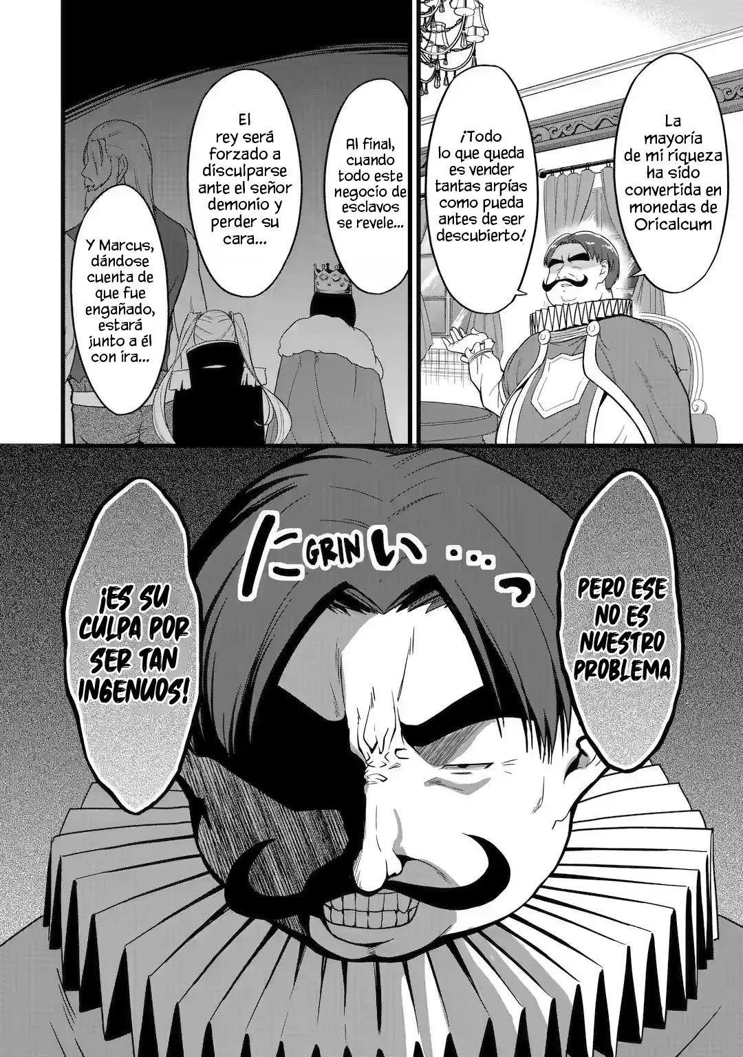 Yuru Fuwa Noka No Moji Bake Skill Capitulo 26.1: El señor cazador de esclavos y un sugar daddy Parte 1 página 12