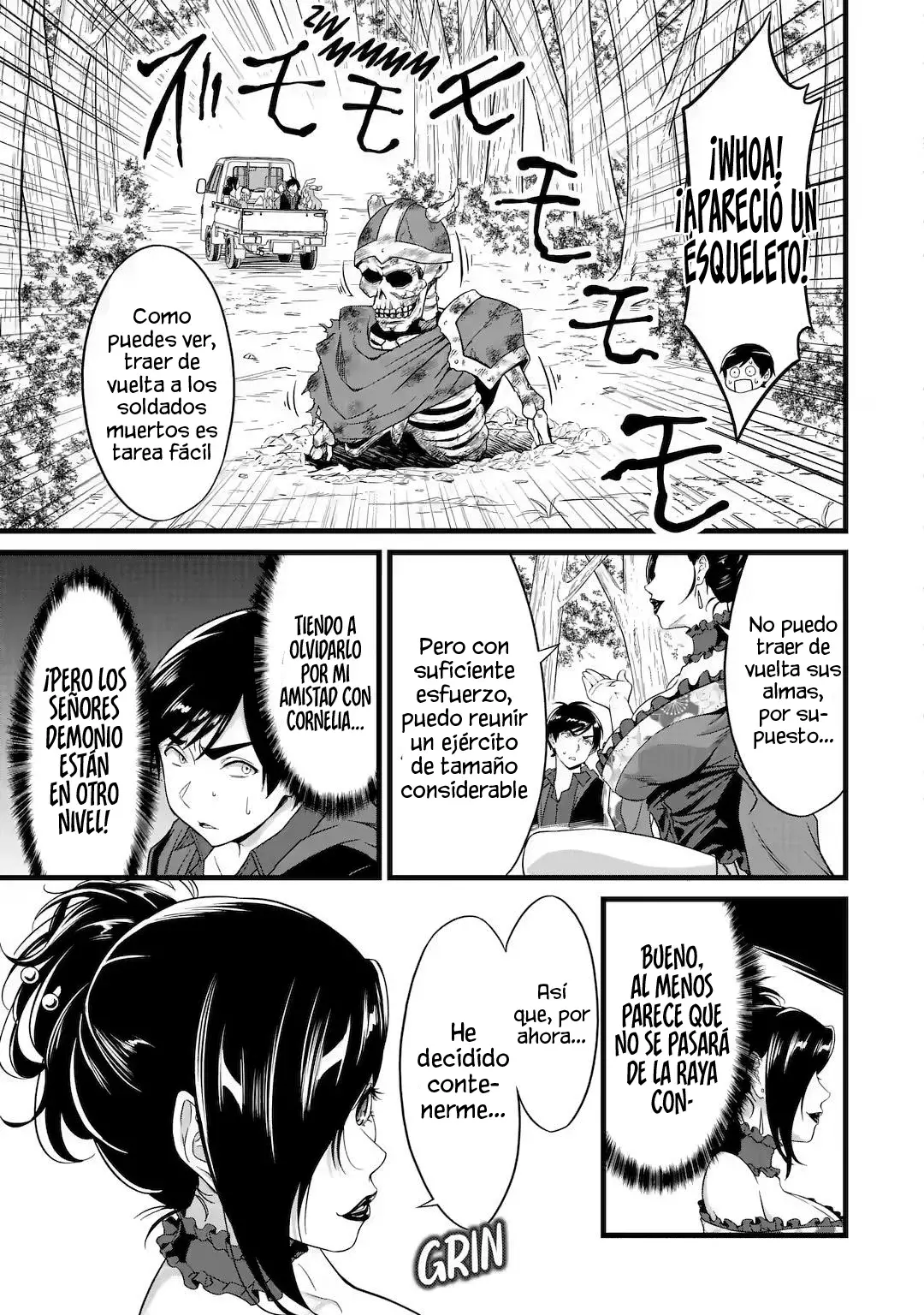 Yuru Fuwa Noka No Moji Bake Skill Capitulo 26.1: El señor cazador de esclavos y un sugar daddy Parte 1 página 5