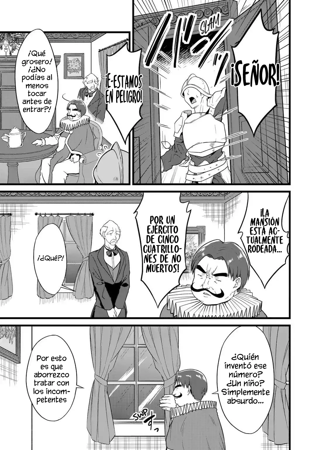 Yuru Fuwa Noka No Moji Bake Skill Capitulo 26.2: El señor cazador de esclavos y un sugar daddy Parte 2 página 3