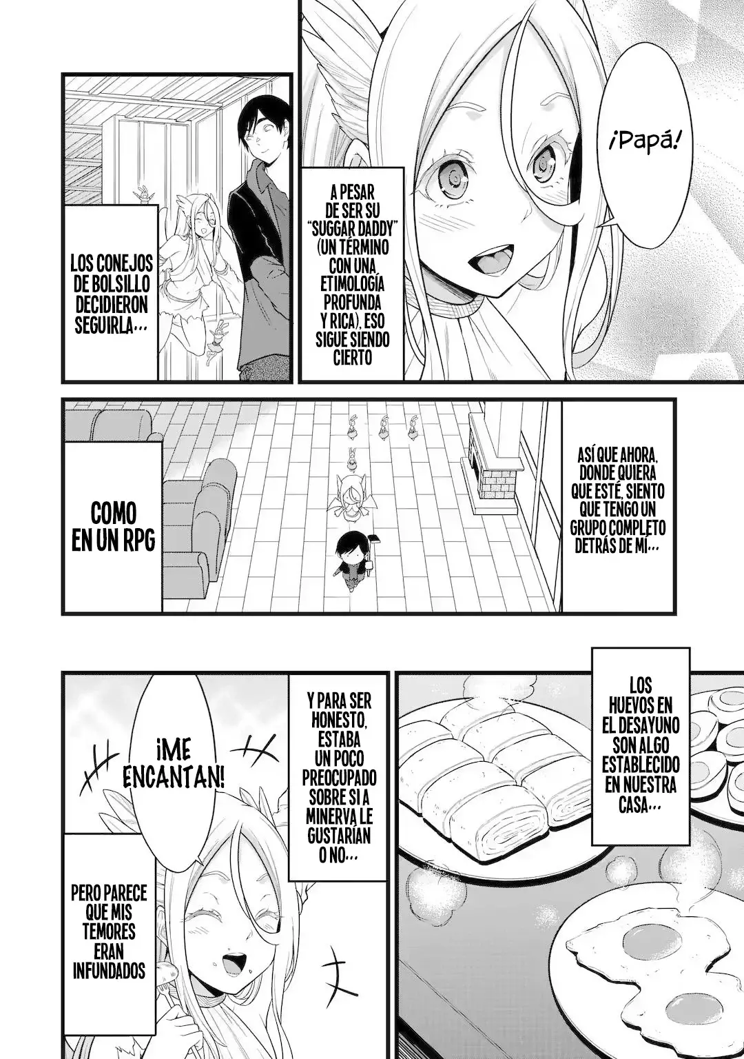 Yuru Fuwa Noka No Moji Bake Skill Capitulo 27.1 página 4