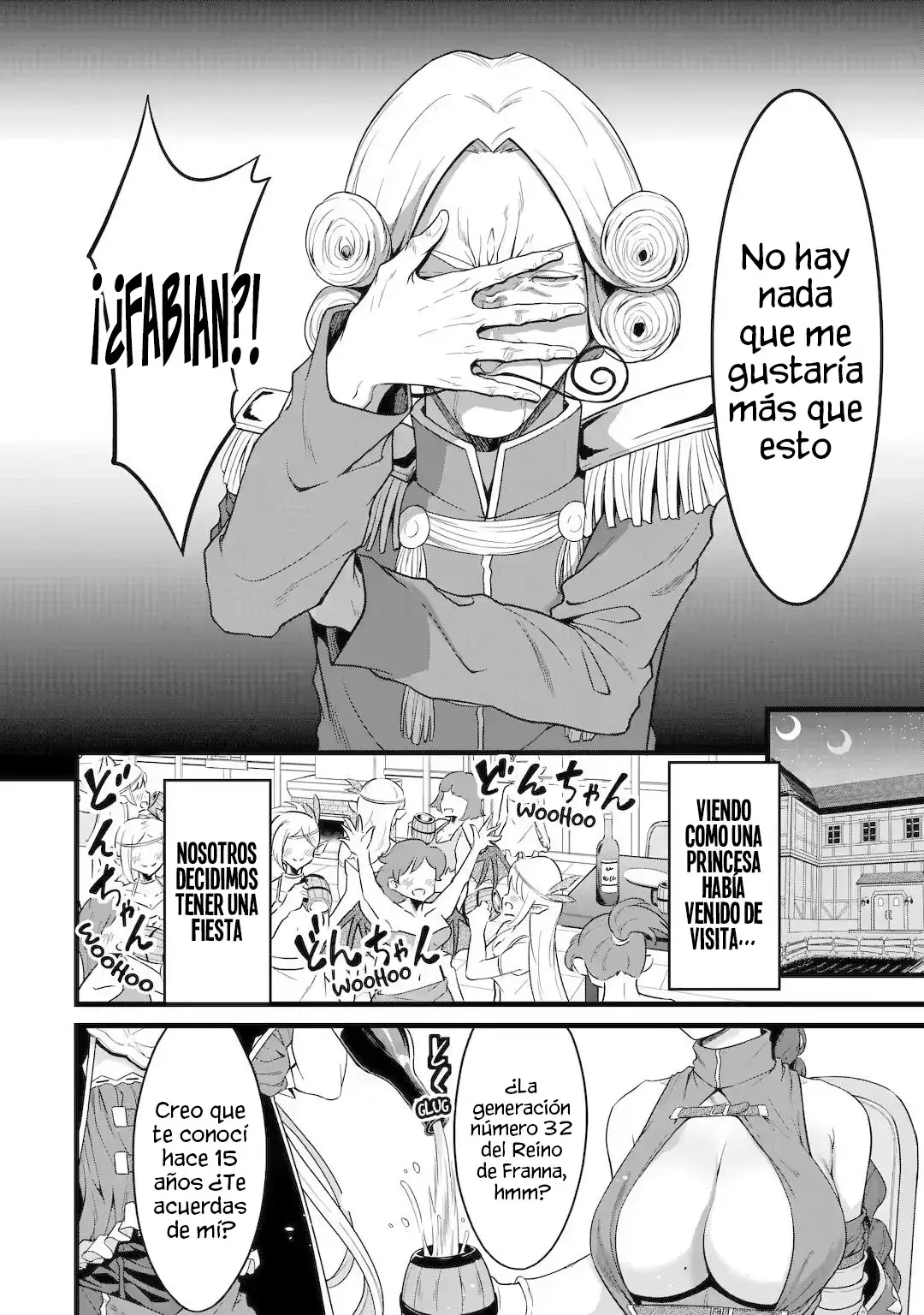Yuru Fuwa Noka No Moji Bake Skill Capitulo 27.3 página 6