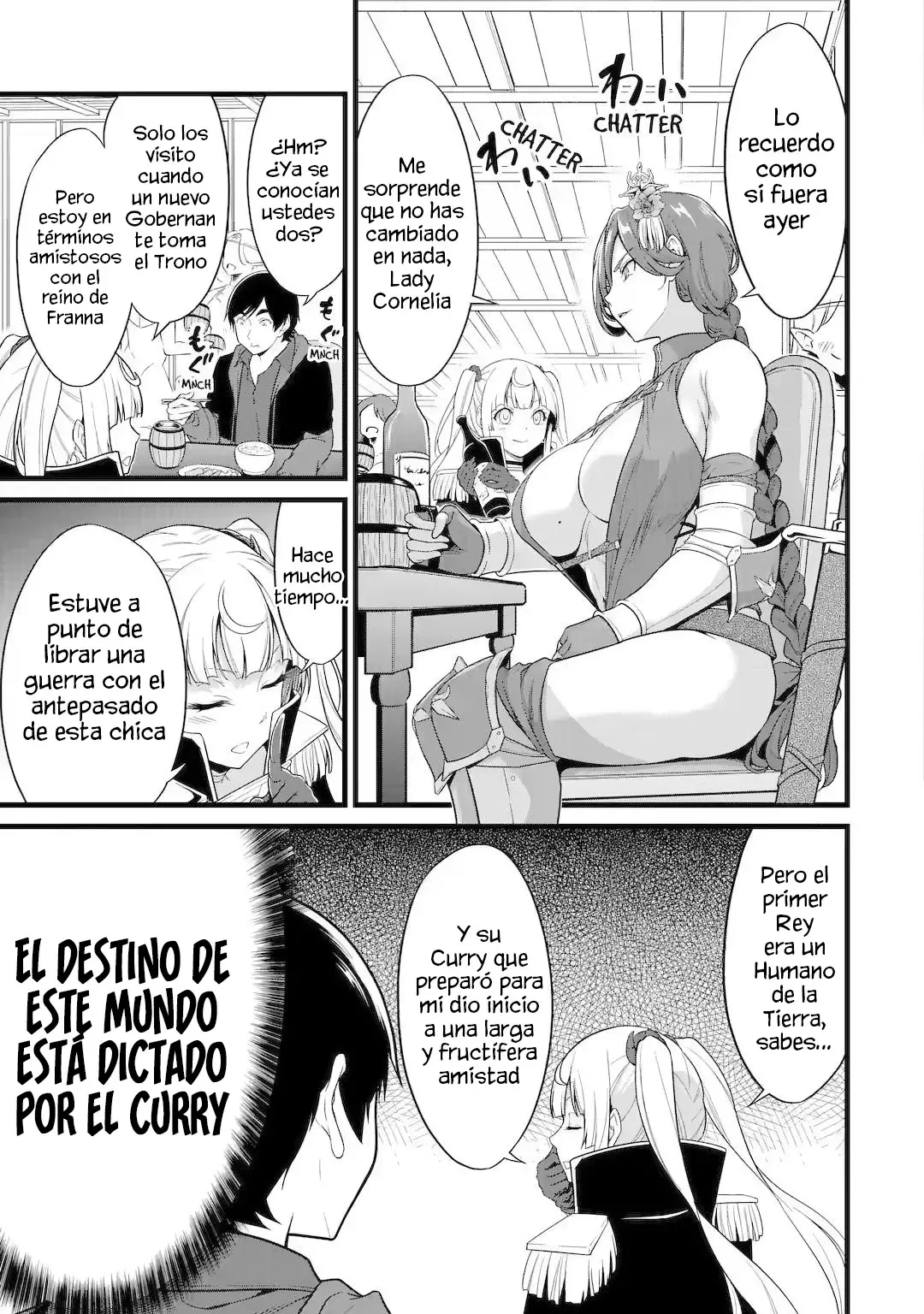 Yuru Fuwa Noka No Moji Bake Skill Capitulo 27.3 página 7