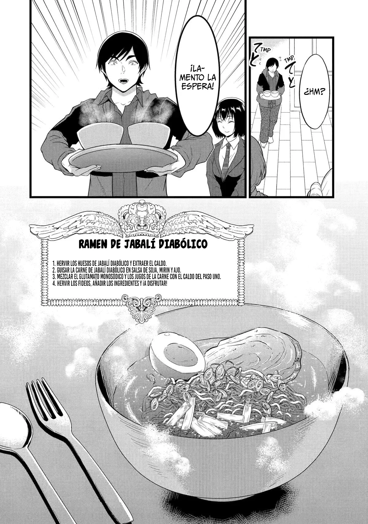 Yuru Fuwa Noka No Moji Bake Skill Capitulo 27.4 página 6