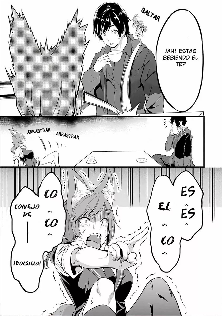 Yuru Fuwa Noka No Moji Bake Skill Capitulo 3: Zorra ladrona página 11