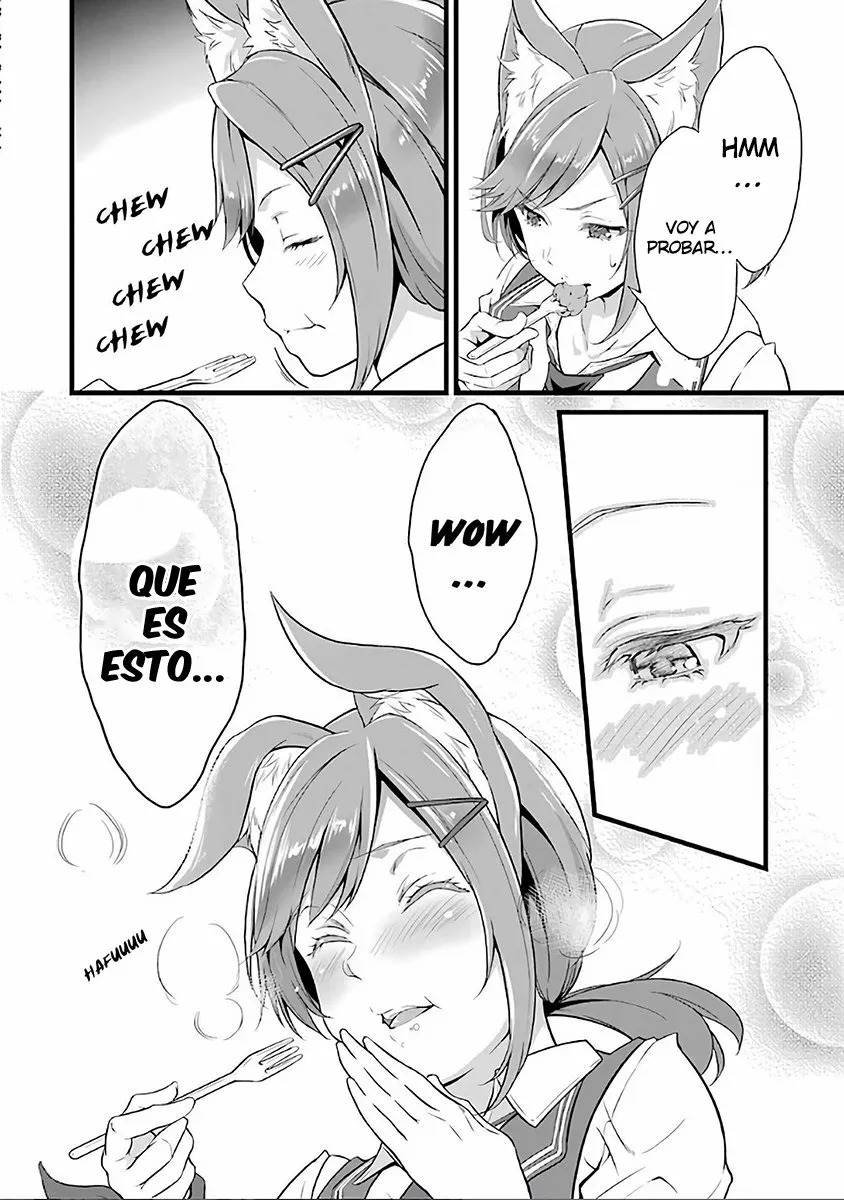 Yuru Fuwa Noka No Moji Bake Skill Capitulo 3: Zorra ladrona página 26