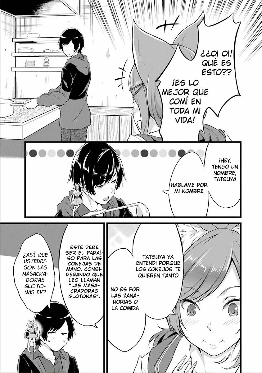 Yuru Fuwa Noka No Moji Bake Skill Capitulo 3: Zorra ladrona página 27
