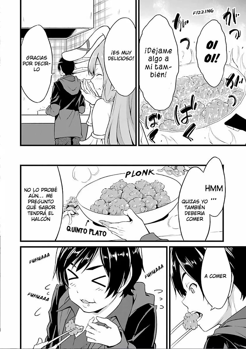 Yuru Fuwa Noka No Moji Bake Skill Capitulo 3: Zorra ladrona página 28