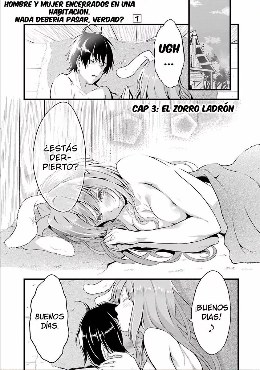 Yuru Fuwa Noka No Moji Bake Skill Capitulo 3: Zorra ladrona página 3