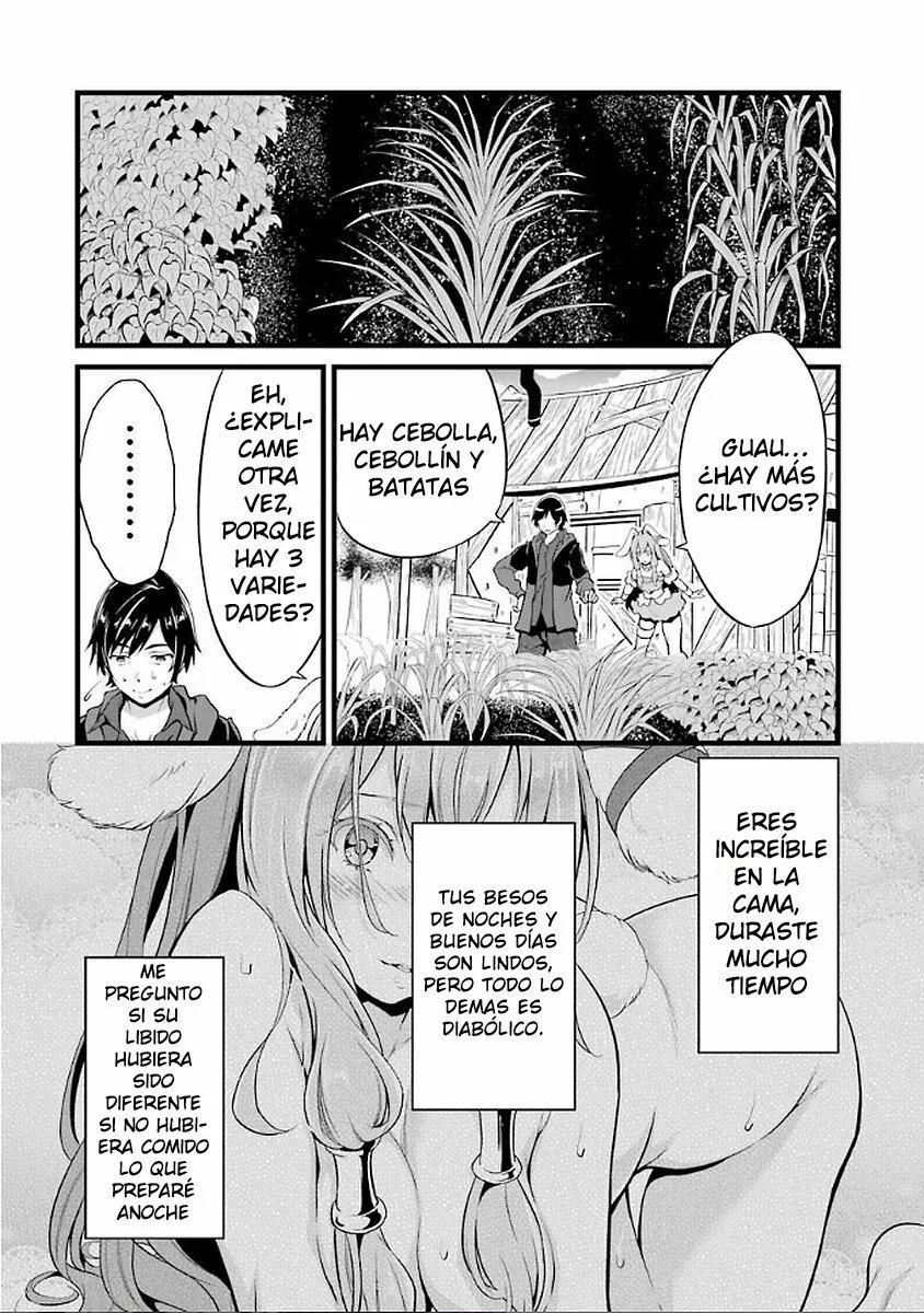 Yuru Fuwa Noka No Moji Bake Skill Capitulo 3: Zorra ladrona página 4