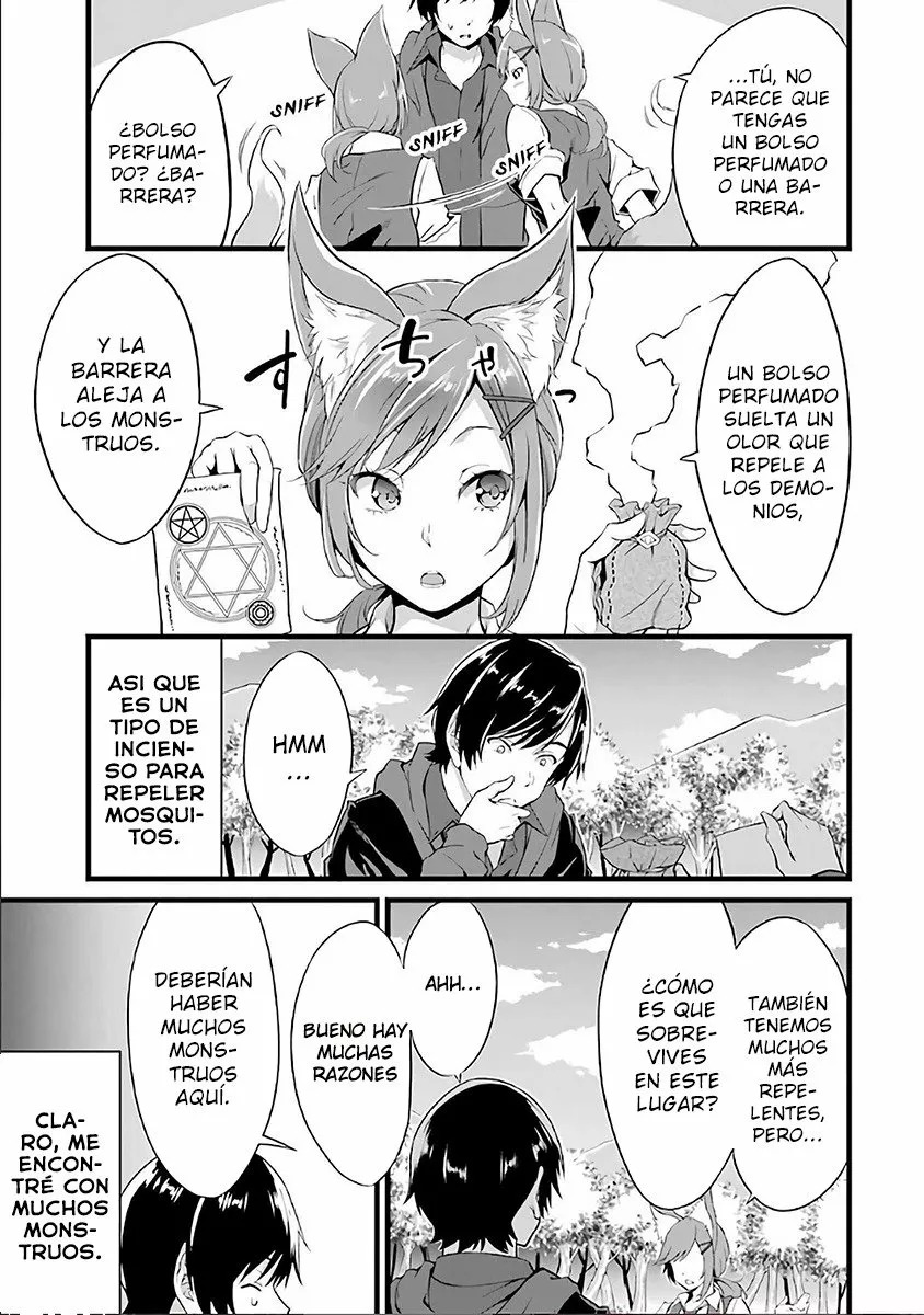 Yuru Fuwa Noka No Moji Bake Skill Capitulo 3: Zorra ladrona página 7