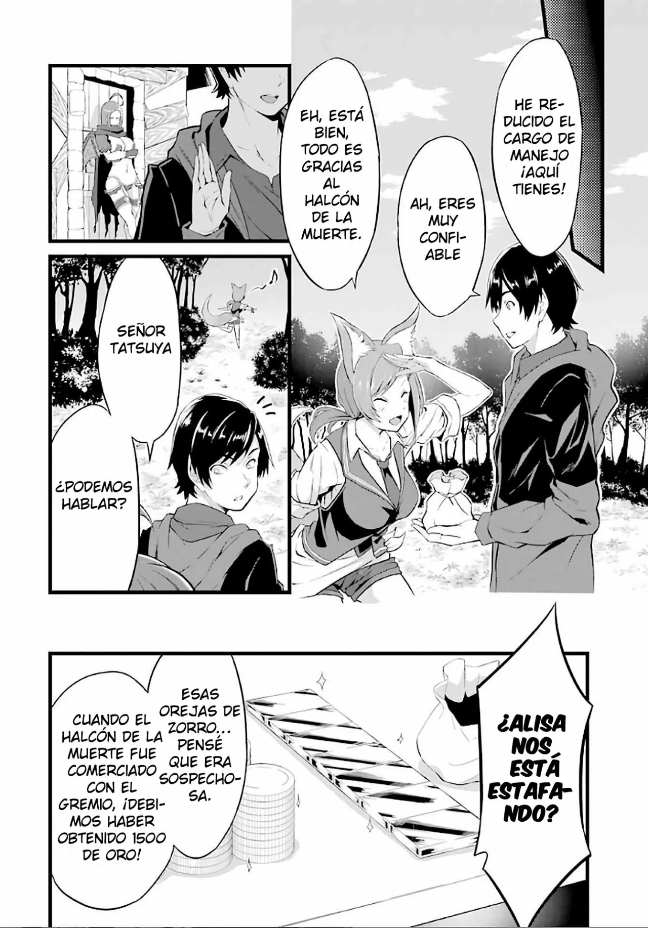 Yuru Fuwa Noka No Moji Bake Skill Capitulo 4: Succubo y el gremio de aventureros página 17