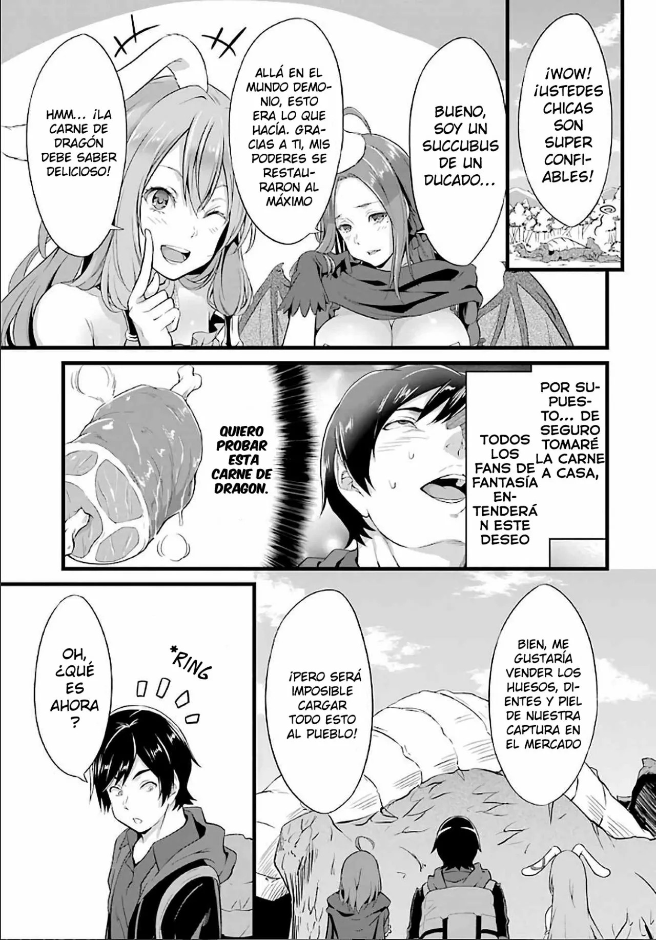 Yuru Fuwa Noka No Moji Bake Skill Capitulo 4: Succubo y el gremio de aventureros página 32
