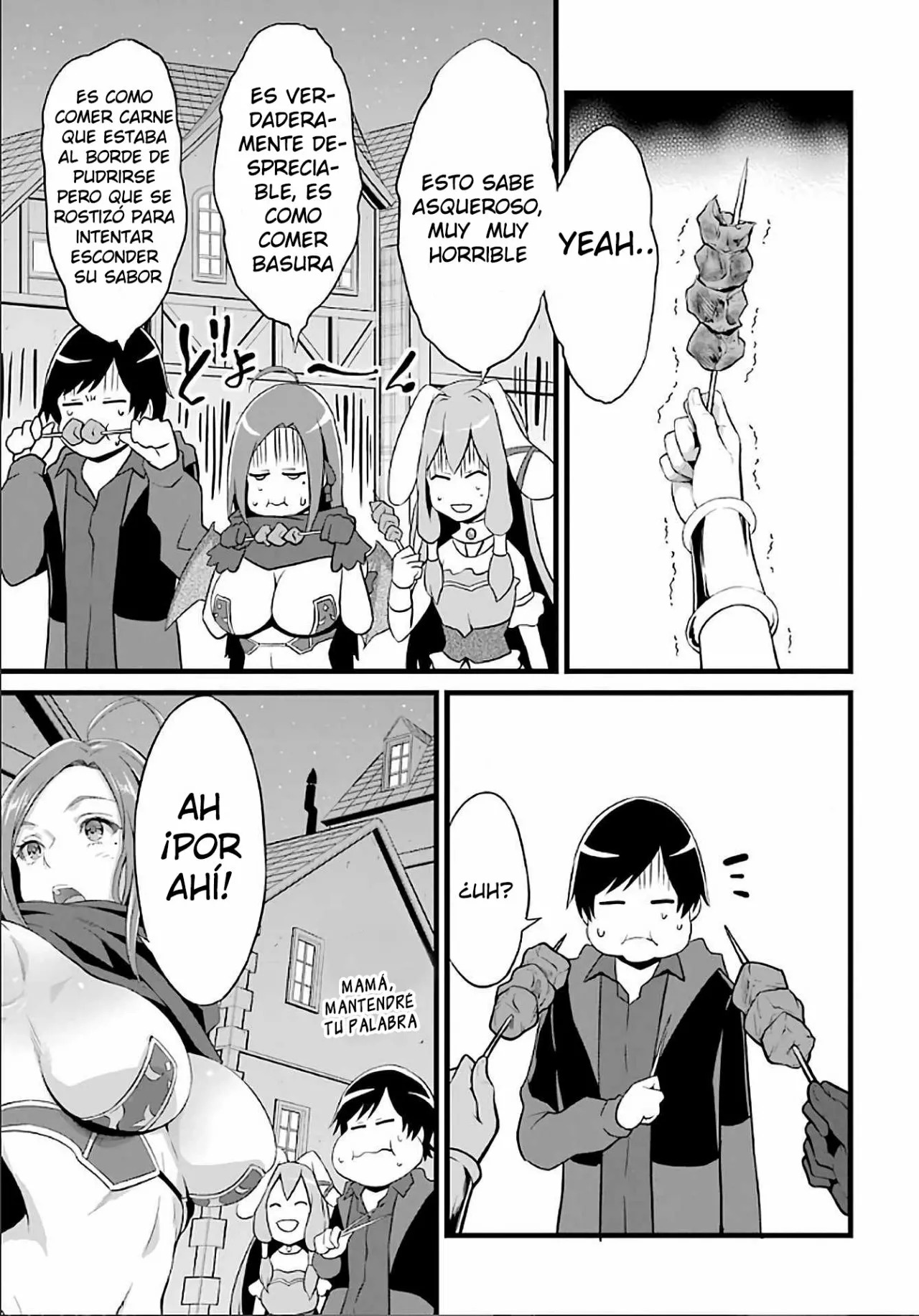 Yuru Fuwa Noka No Moji Bake Skill Capitulo 4: Succubo y el gremio de aventureros página 36