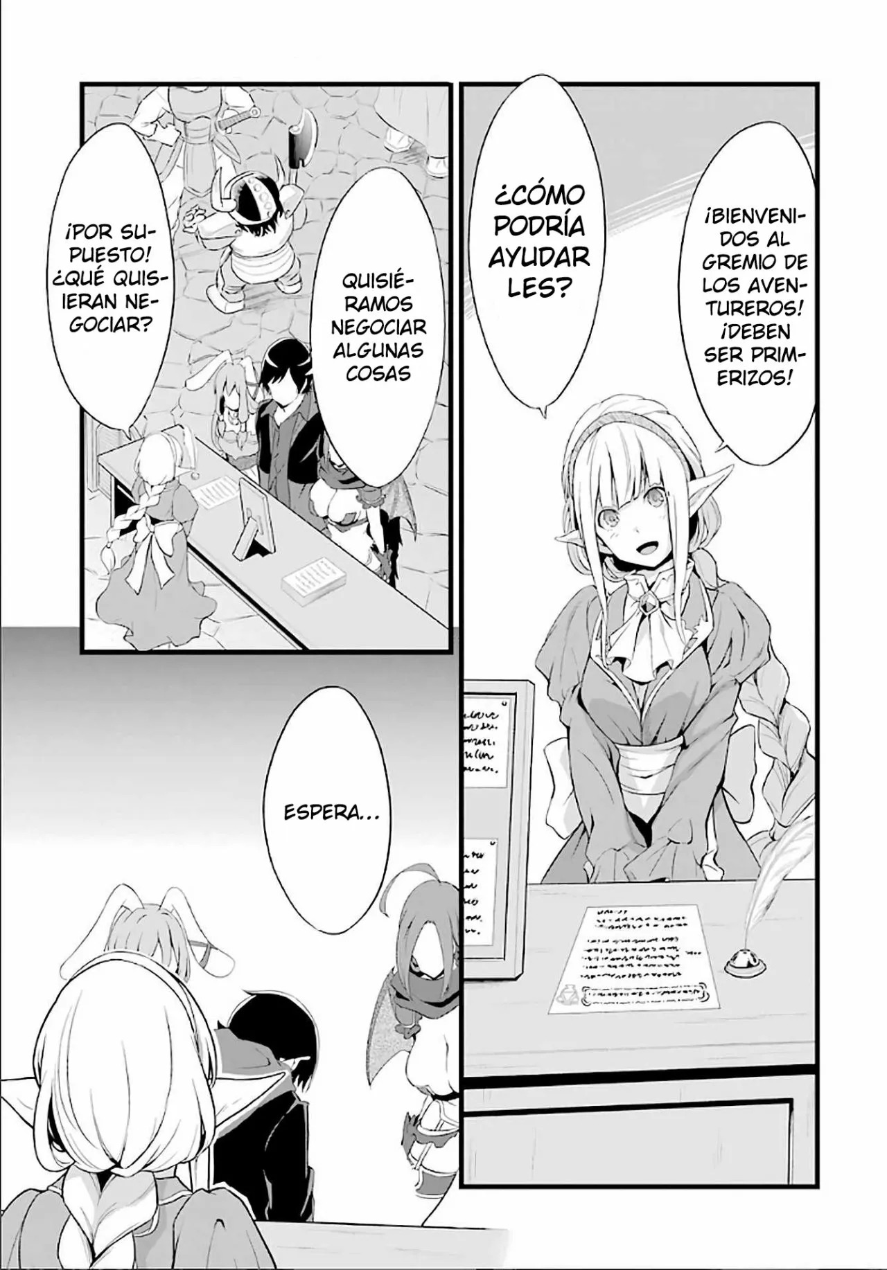 Yuru Fuwa Noka No Moji Bake Skill Capitulo 4: Succubo y el gremio de aventureros página 38