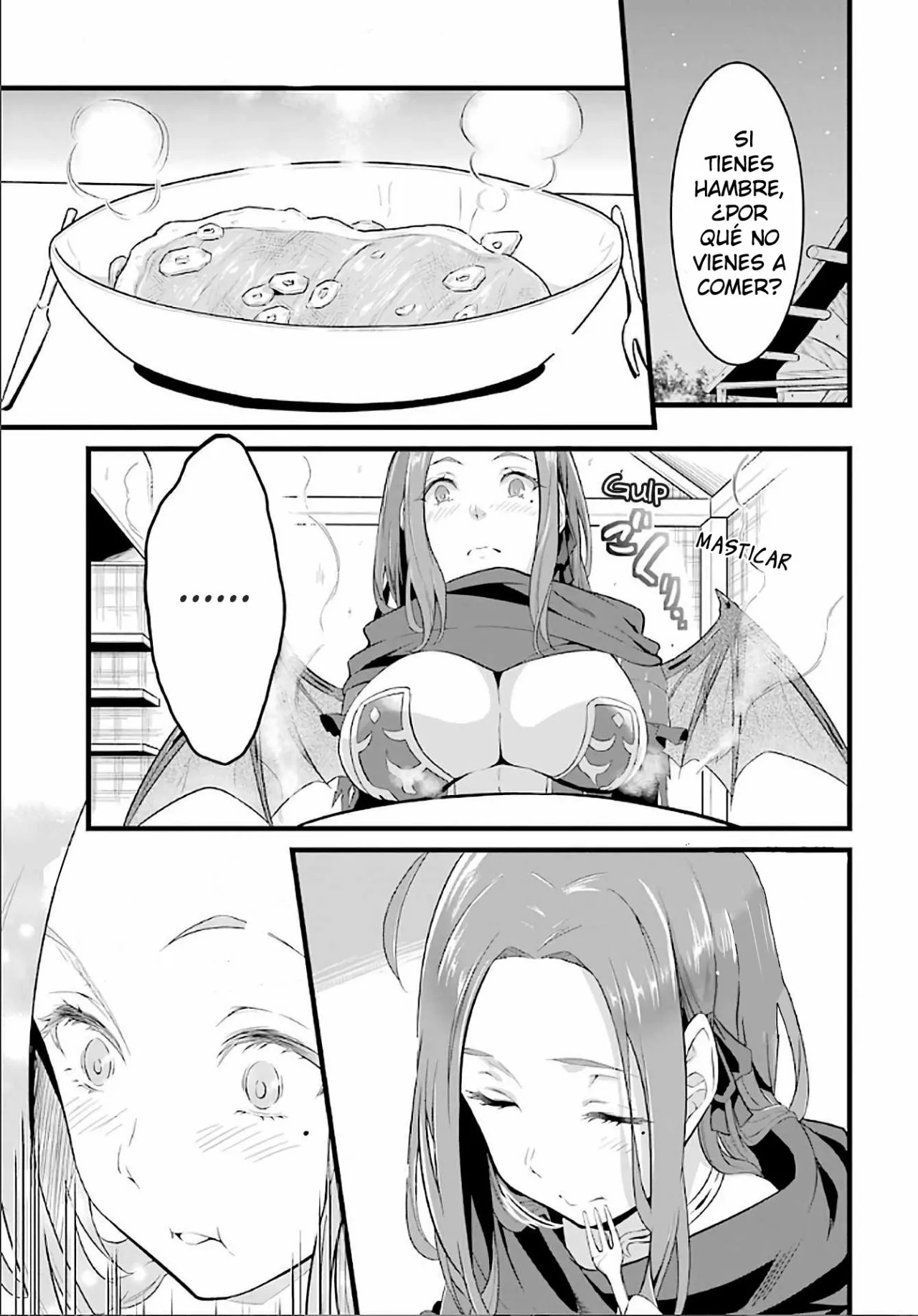 Yuru Fuwa Noka No Moji Bake Skill Capitulo 4: Succubo y el gremio de aventureros página 4