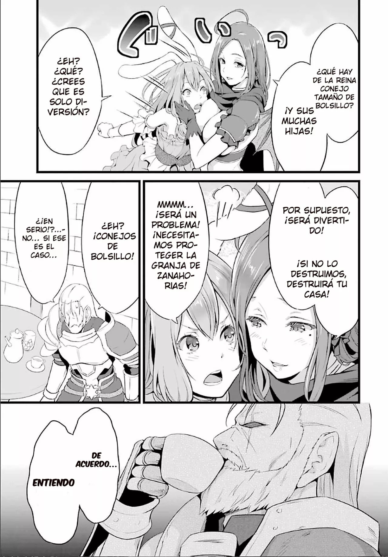 Yuru Fuwa Noka No Moji Bake Skill Capitulo 4: Succubo y el gremio de aventureros página 52