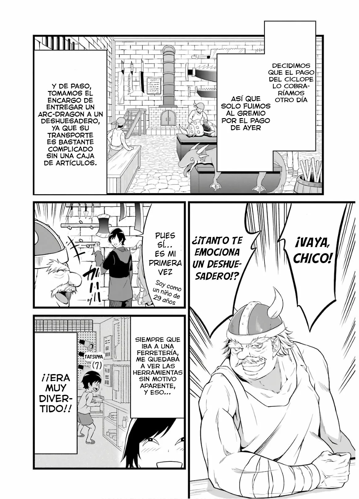 Yuru Fuwa Noka No Moji Bake Skill Capitulo 5: Carne de dragón y el castigo de la zorra página 21