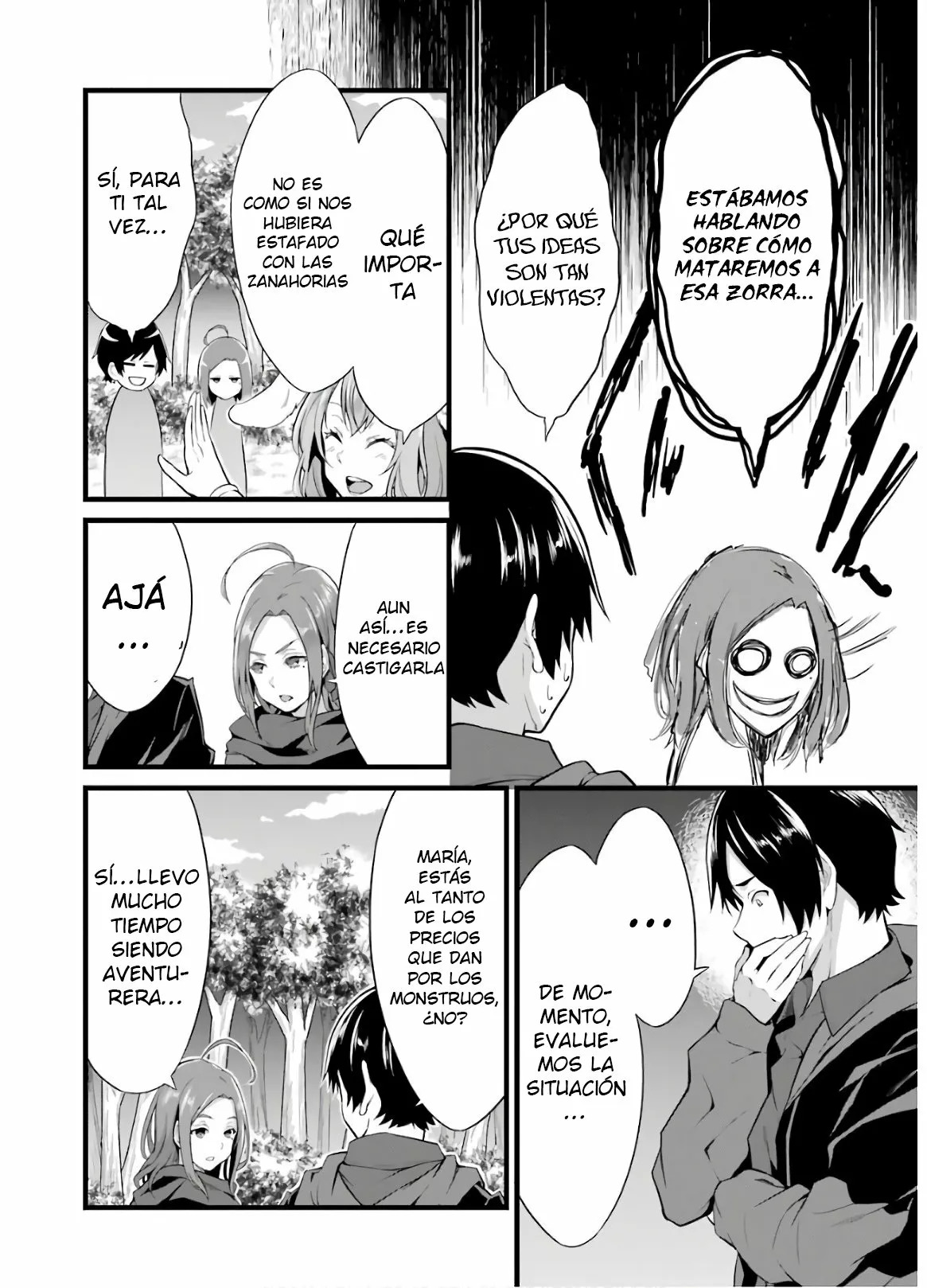 Yuru Fuwa Noka No Moji Bake Skill Capitulo 5: Carne de dragón y el castigo de la zorra página 25