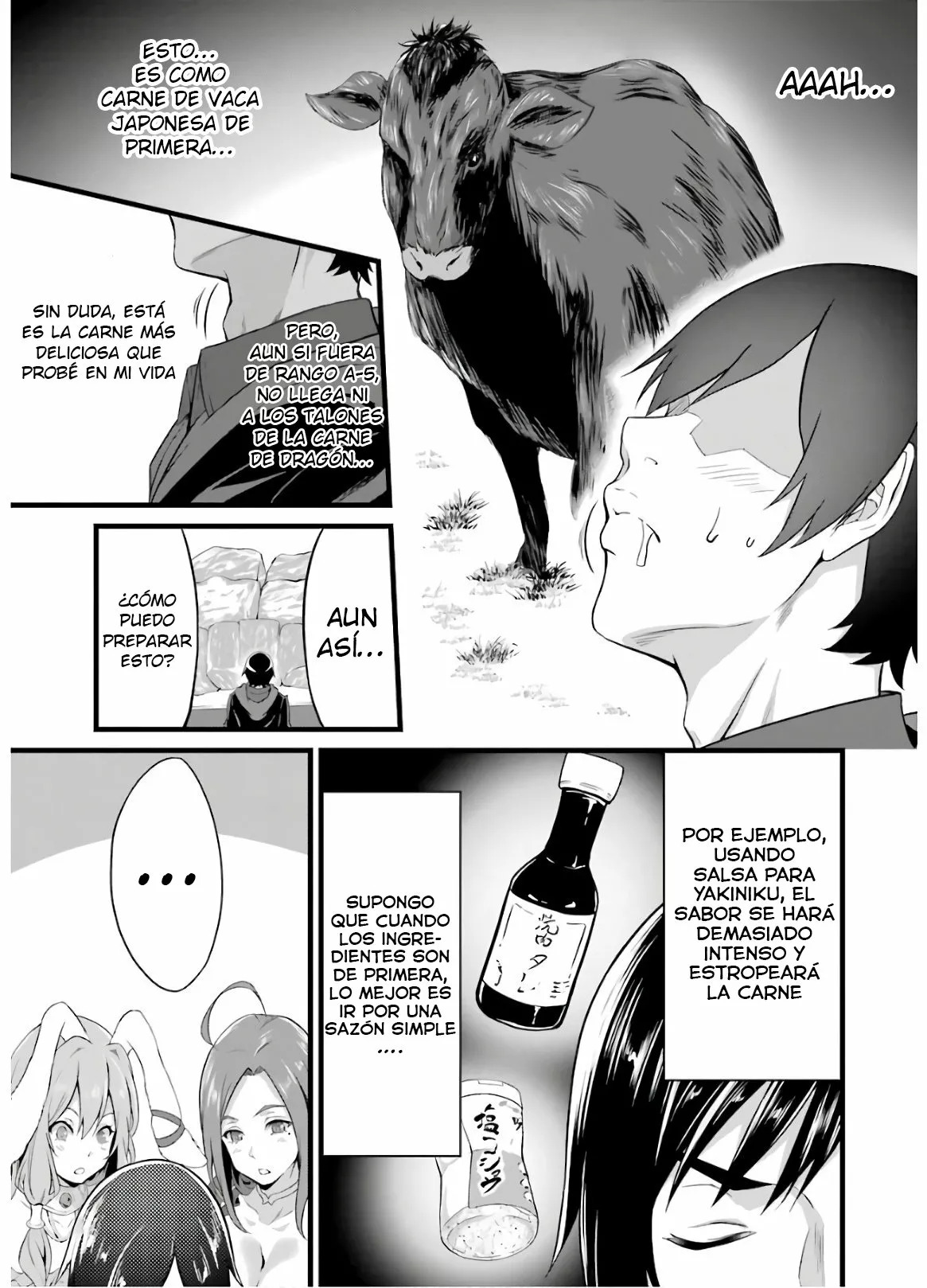 Yuru Fuwa Noka No Moji Bake Skill Capitulo 5: Carne de dragón y el castigo de la zorra página 28