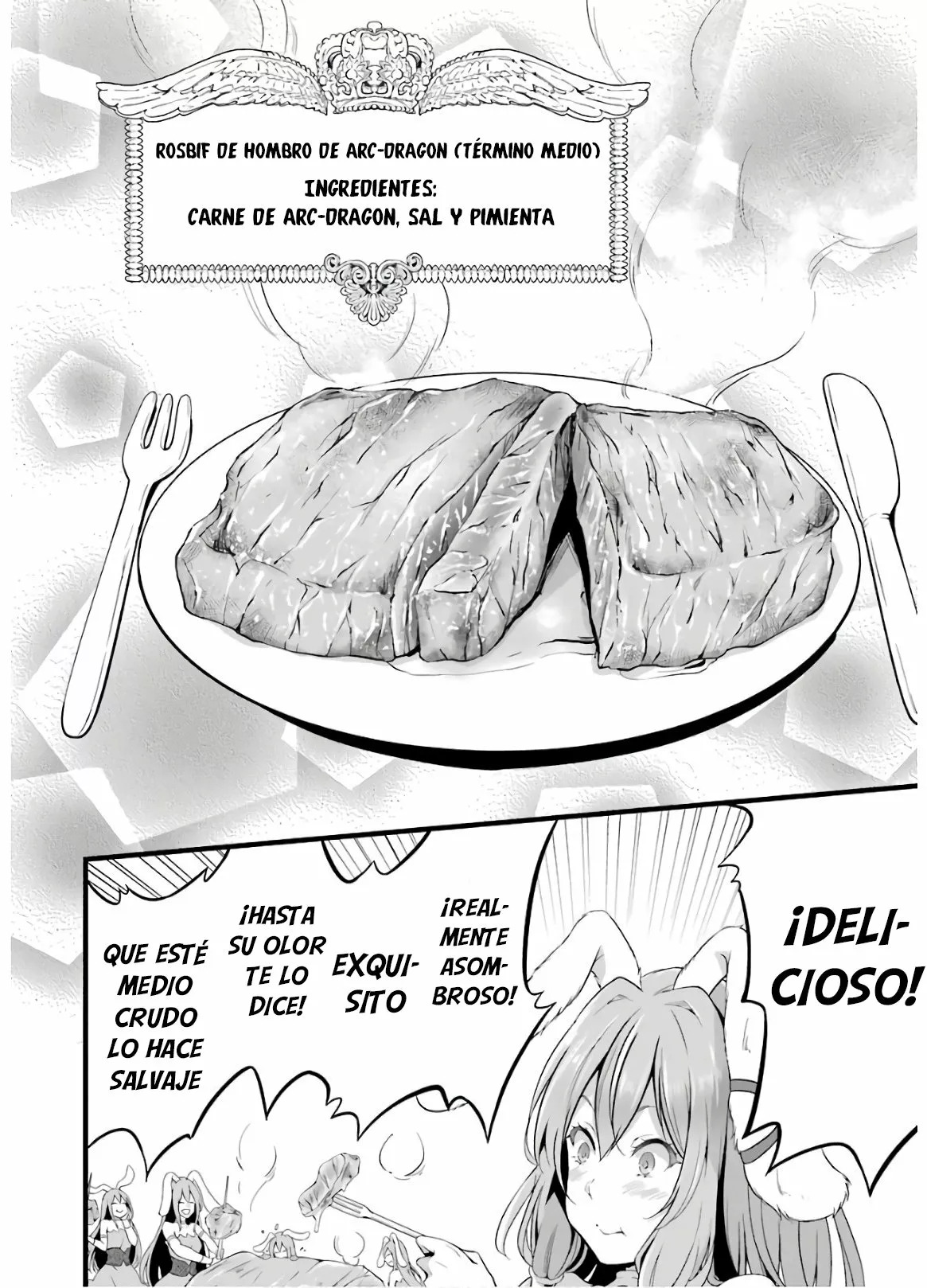 Yuru Fuwa Noka No Moji Bake Skill Capitulo 5: Carne de dragón y el castigo de la zorra página 29