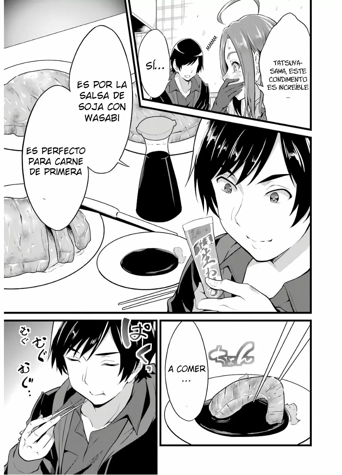 Yuru Fuwa Noka No Moji Bake Skill Capitulo 5: Carne de dragón y el castigo de la zorra página 30