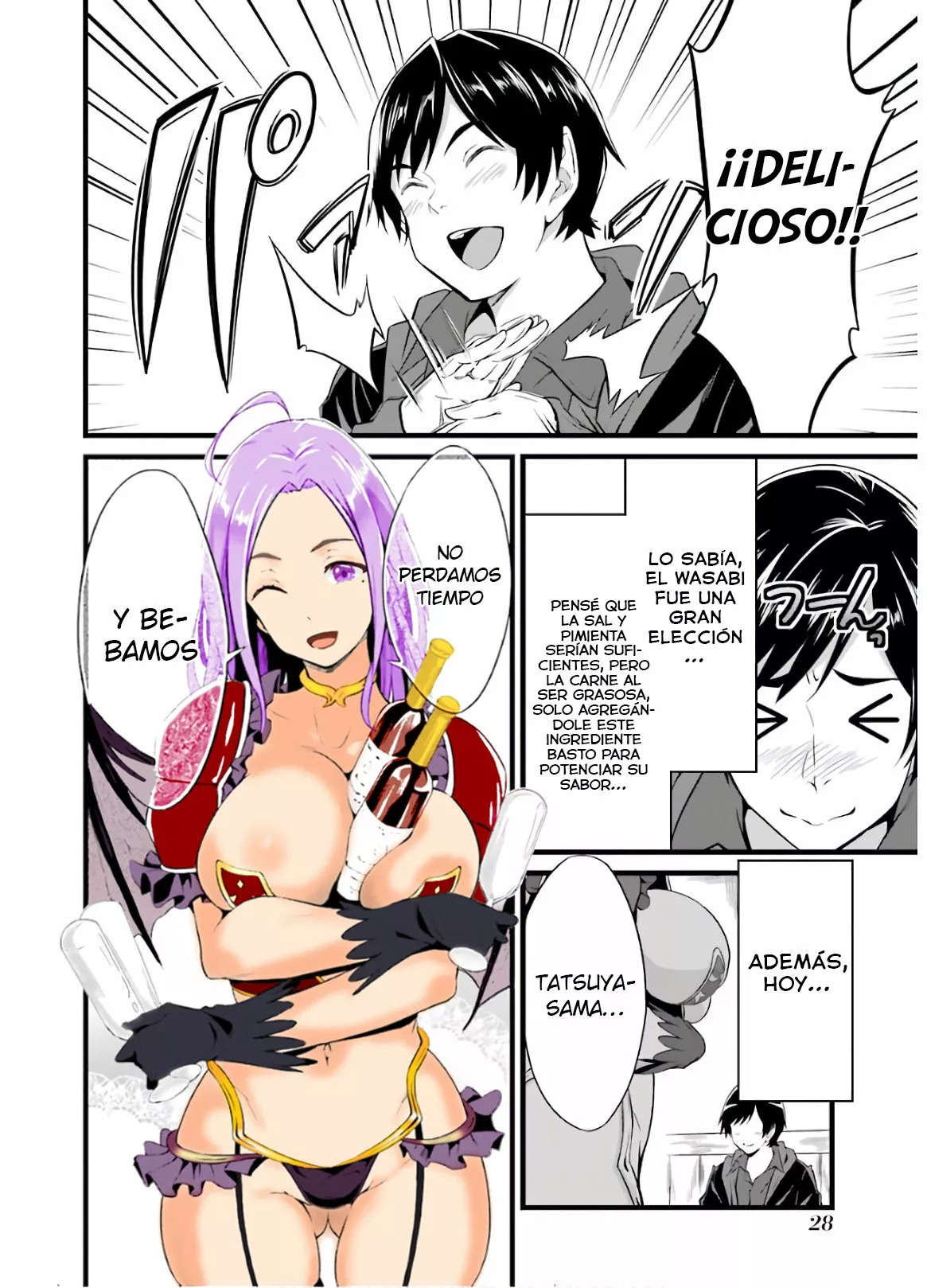 Yuru Fuwa Noka No Moji Bake Skill Capitulo 5: Carne de dragón y el castigo de la zorra página 31