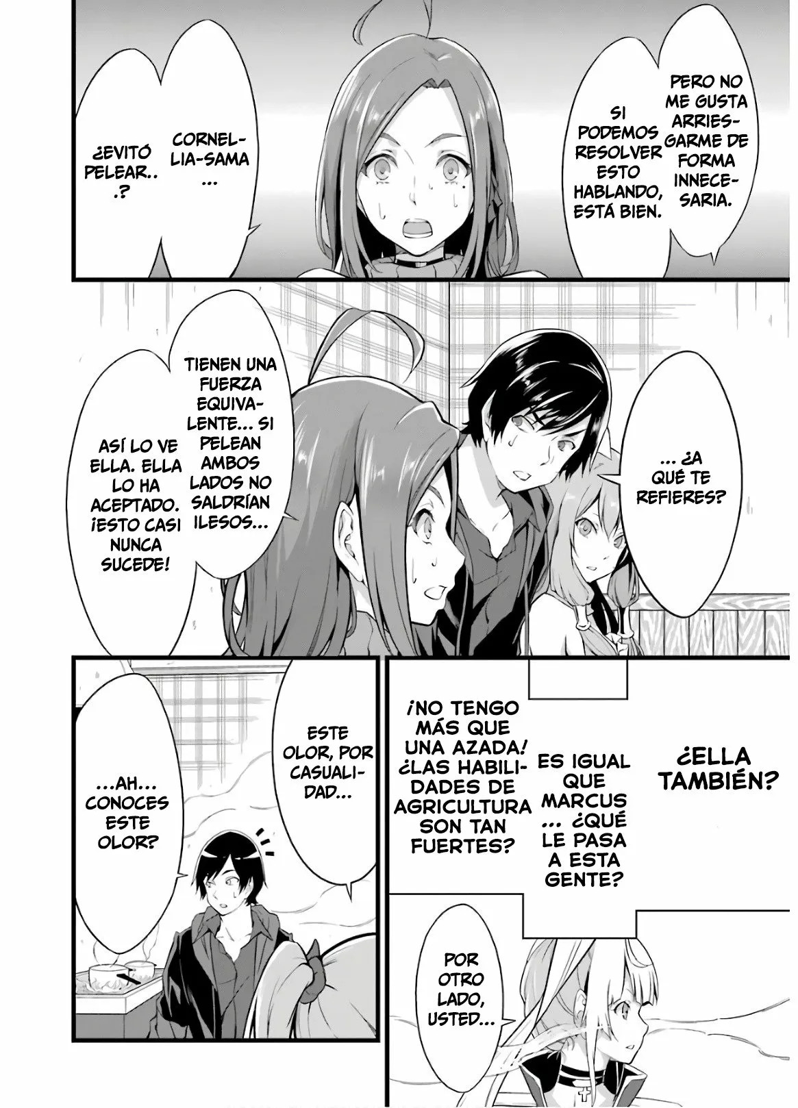 Yuru Fuwa Noka No Moji Bake Skill Capitulo 6: El demonio del curry página 17