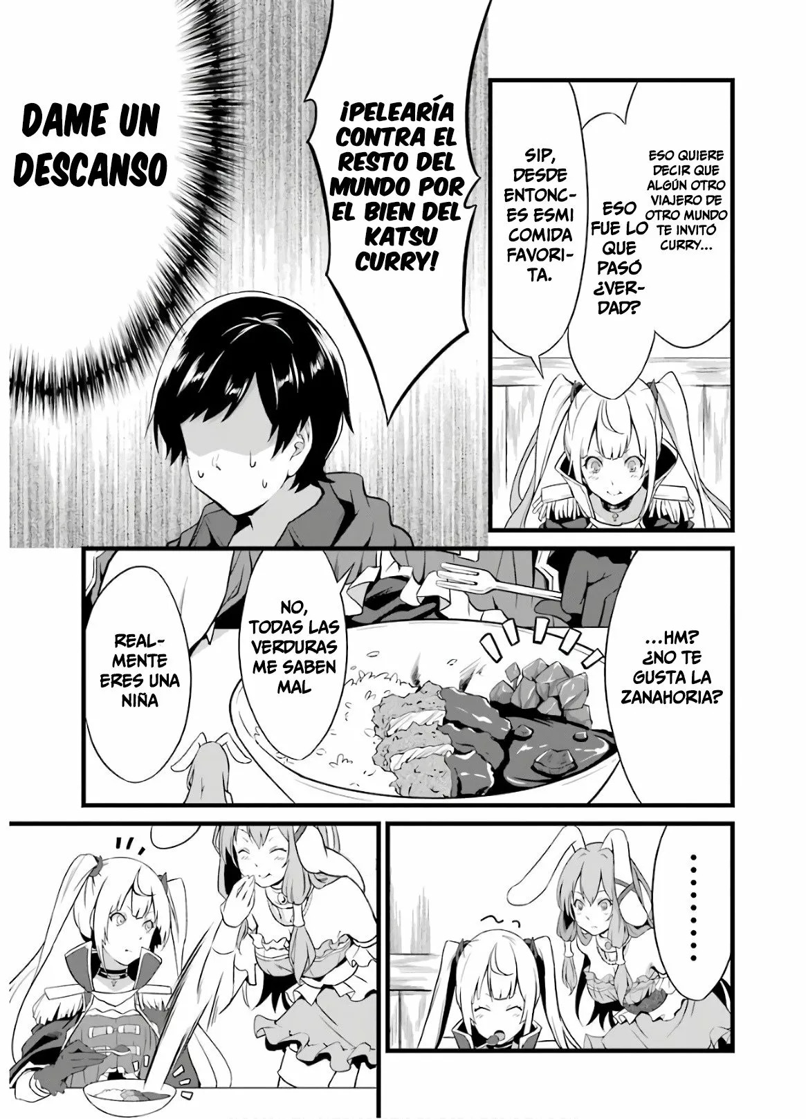 Yuru Fuwa Noka No Moji Bake Skill Capitulo 6: El demonio del curry página 20