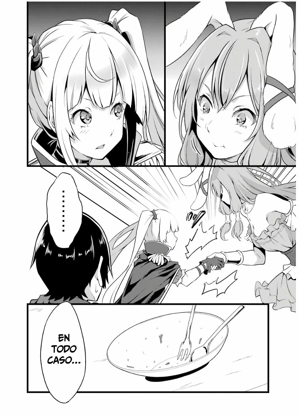 Yuru Fuwa Noka No Moji Bake Skill Capitulo 6: El demonio del curry página 21
