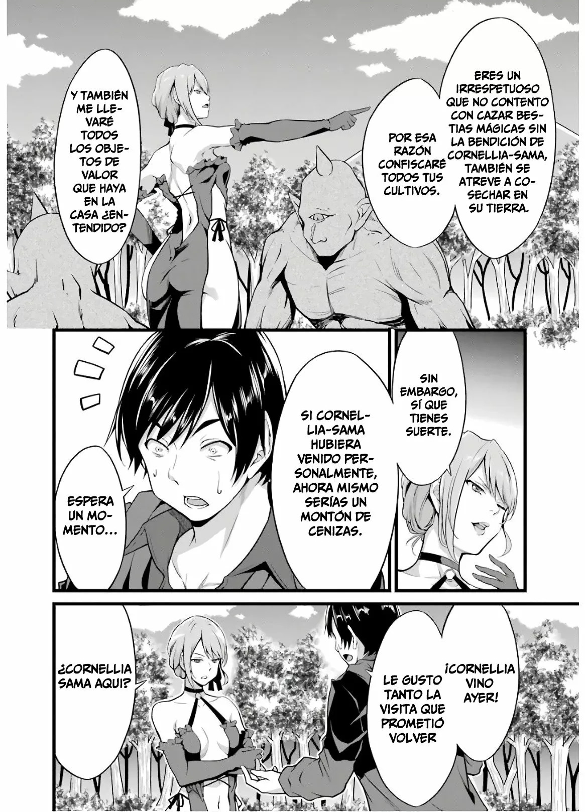 Yuru Fuwa Noka No Moji Bake Skill Capitulo 6: El demonio del curry página 31