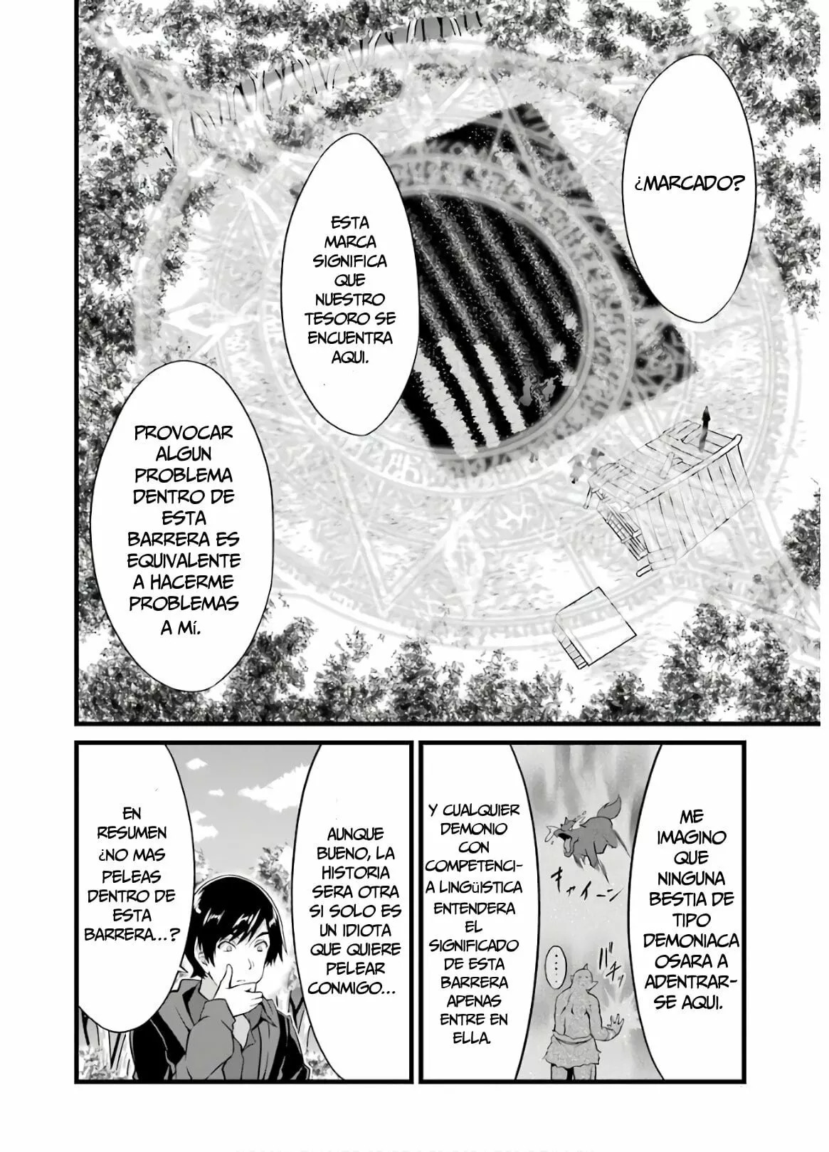 Yuru Fuwa Noka No Moji Bake Skill Capitulo 6: El demonio del curry página 49
