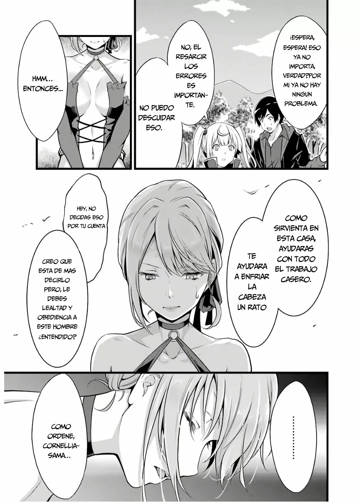 Yuru Fuwa Noka No Moji Bake Skill Capitulo 6: El demonio del curry página 52