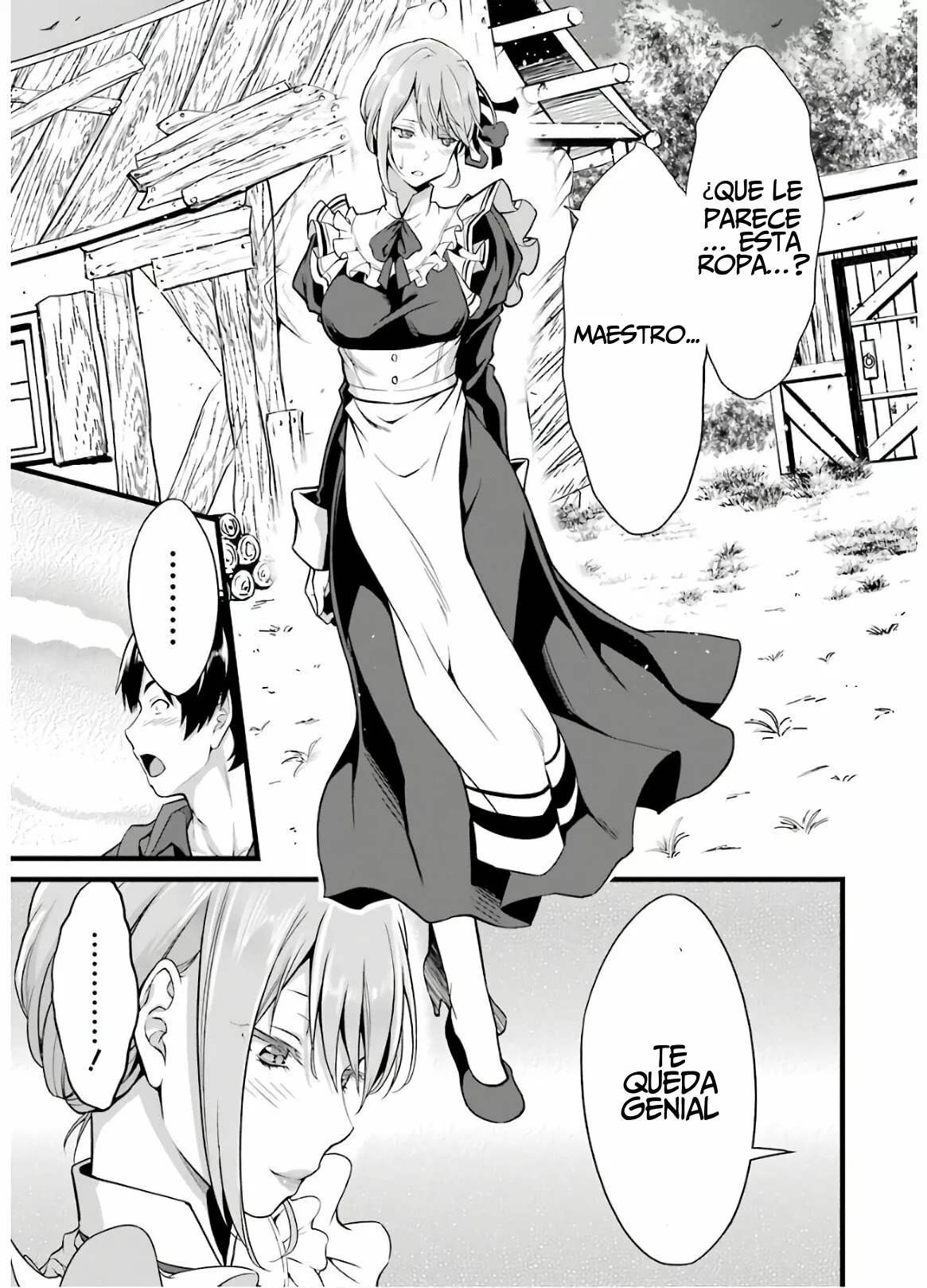 Yuru Fuwa Noka No Moji Bake Skill Capitulo 6: El demonio del curry página 56