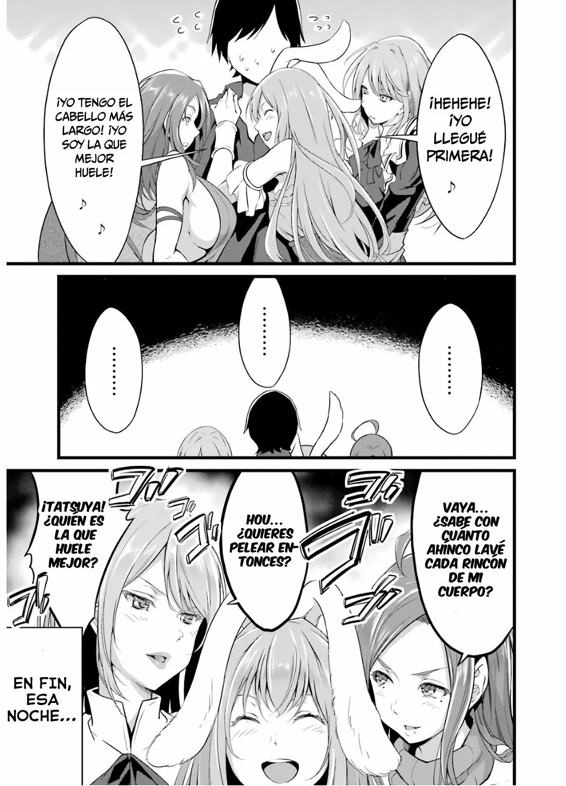Yuru Fuwa Noka No Moji Bake Skill Capitulo 7: Ofuro y Shampoo página 32