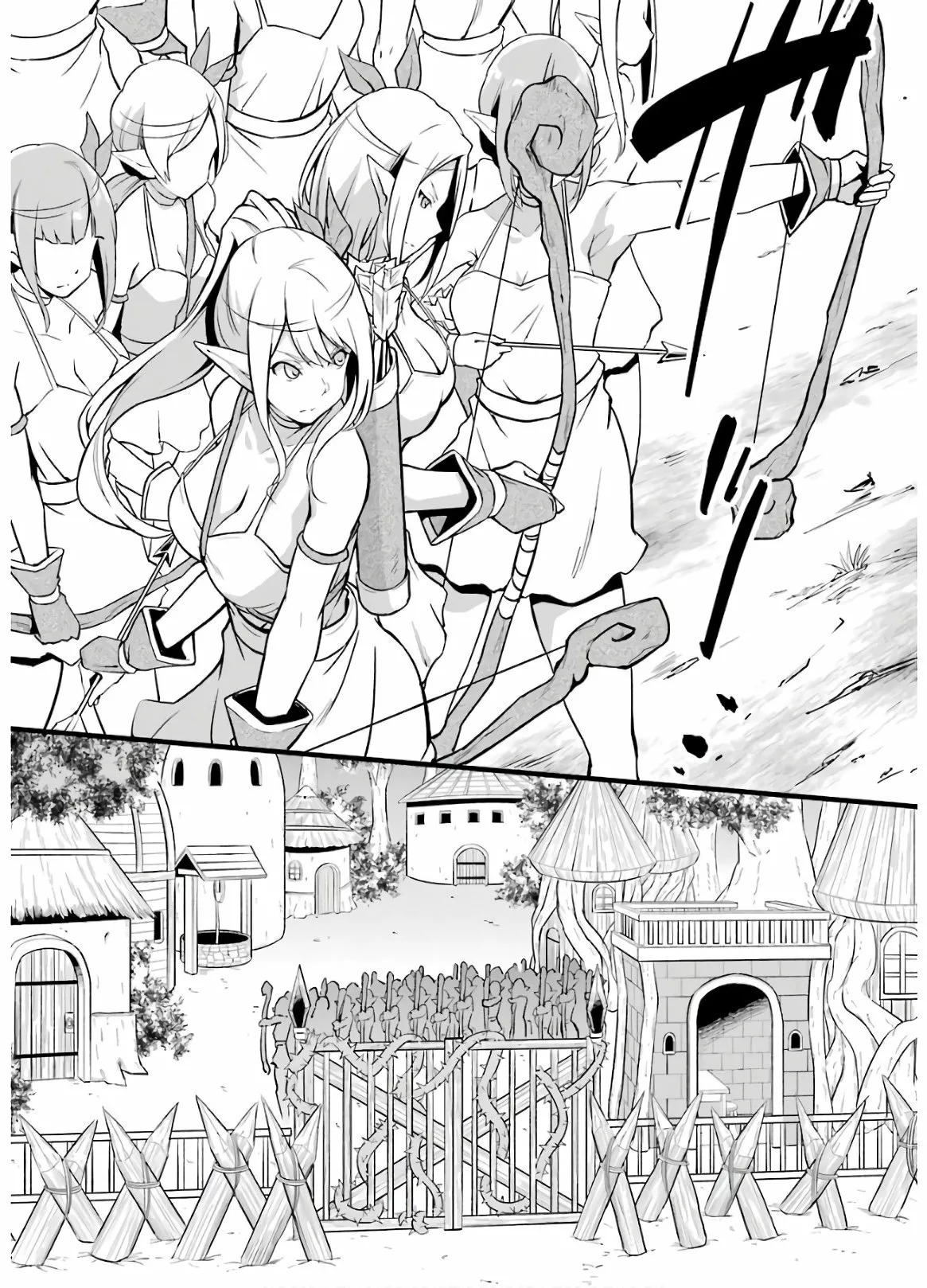 Yuru Fuwa Noka No Moji Bake Skill Capitulo 8: Elfo contra conejito página 23