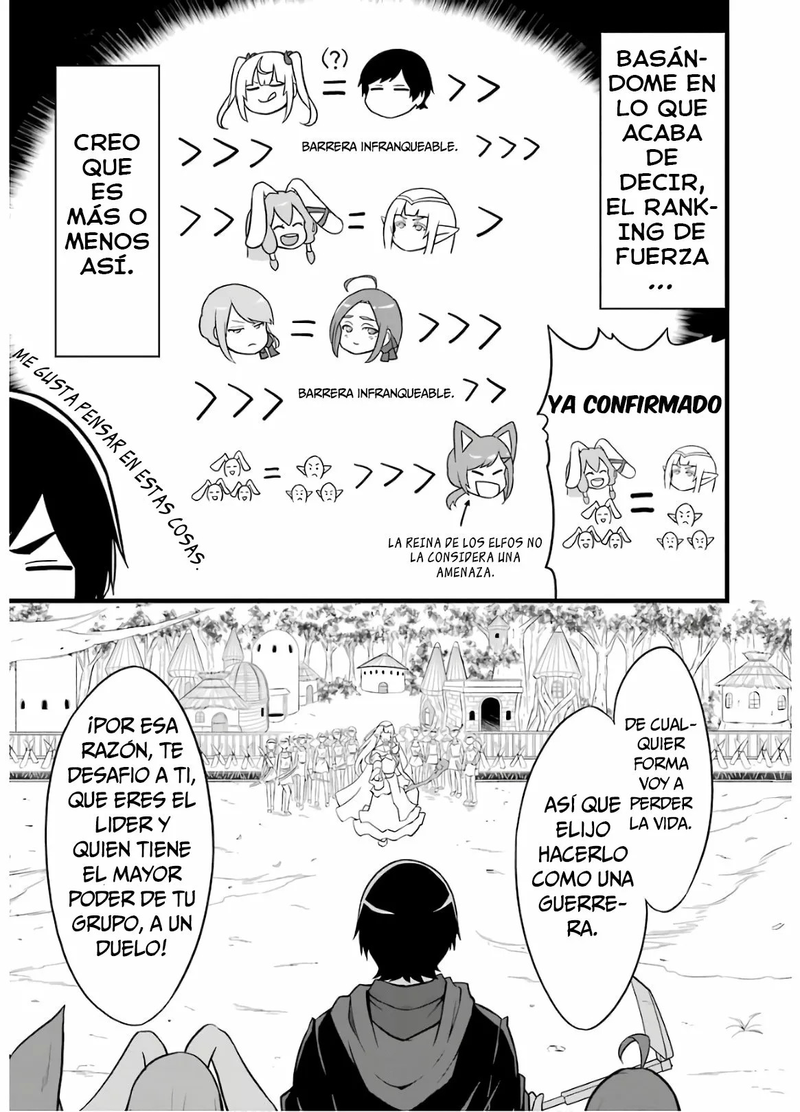 Yuru Fuwa Noka No Moji Bake Skill Capitulo 8: Elfo contra conejito página 44