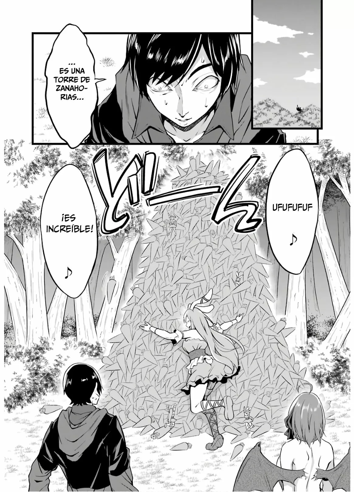 Yuru Fuwa Noka No Moji Bake Skill Capitulo 8: Elfo contra conejito página 5
