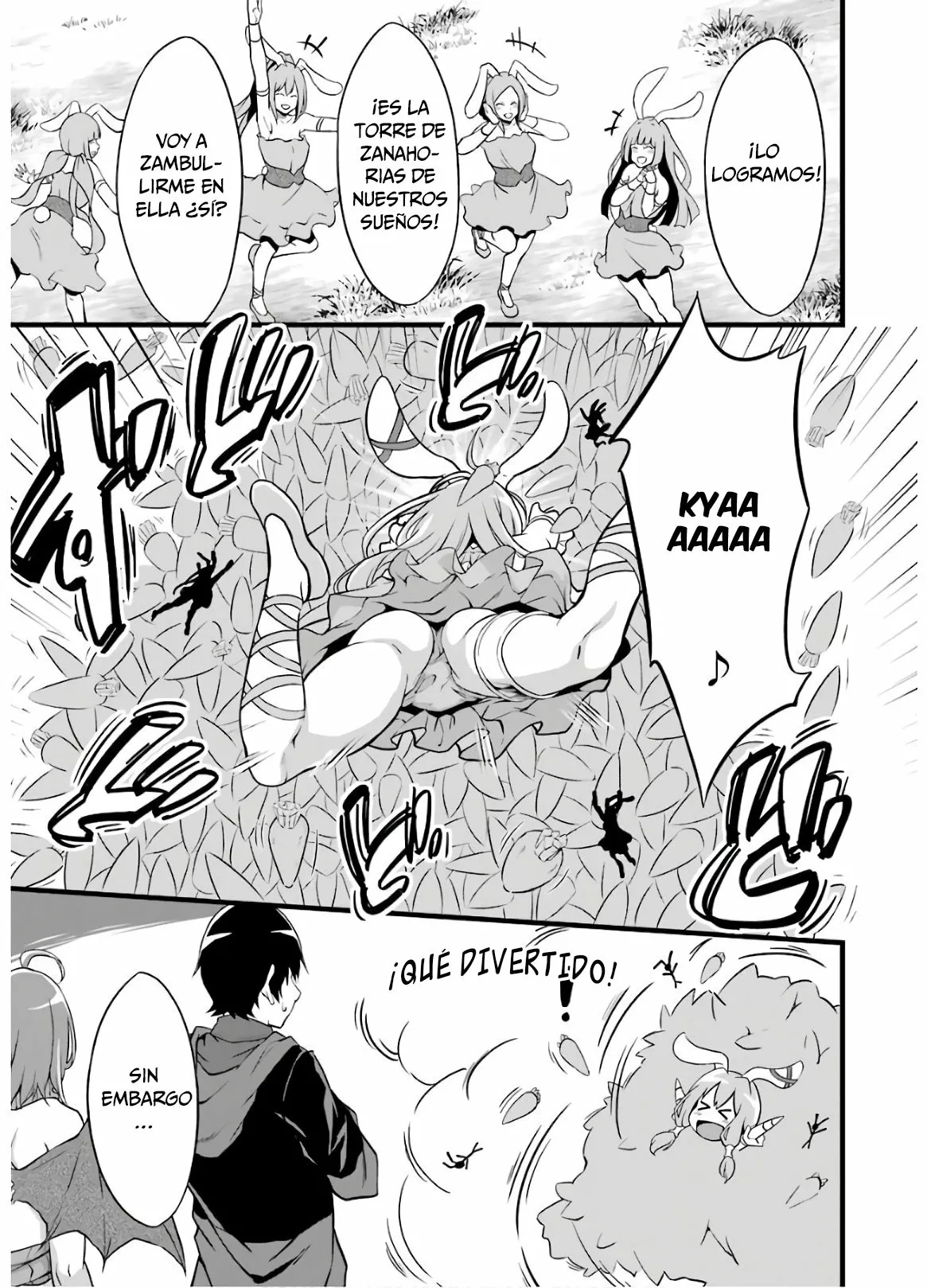 Yuru Fuwa Noka No Moji Bake Skill Capitulo 8: Elfo contra conejito página 6
