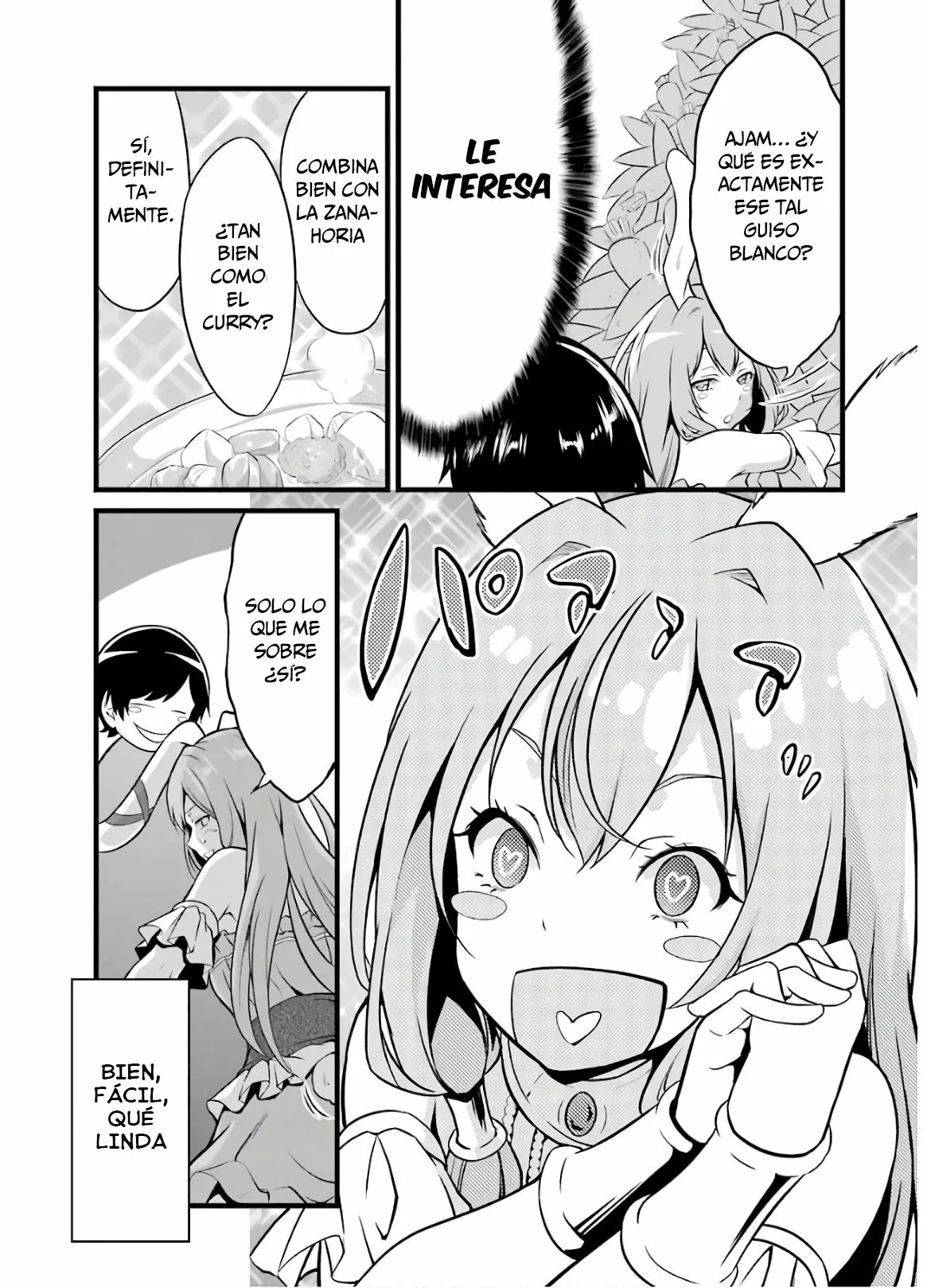 Yuru Fuwa Noka No Moji Bake Skill Capitulo 8: Elfo contra conejito página 8