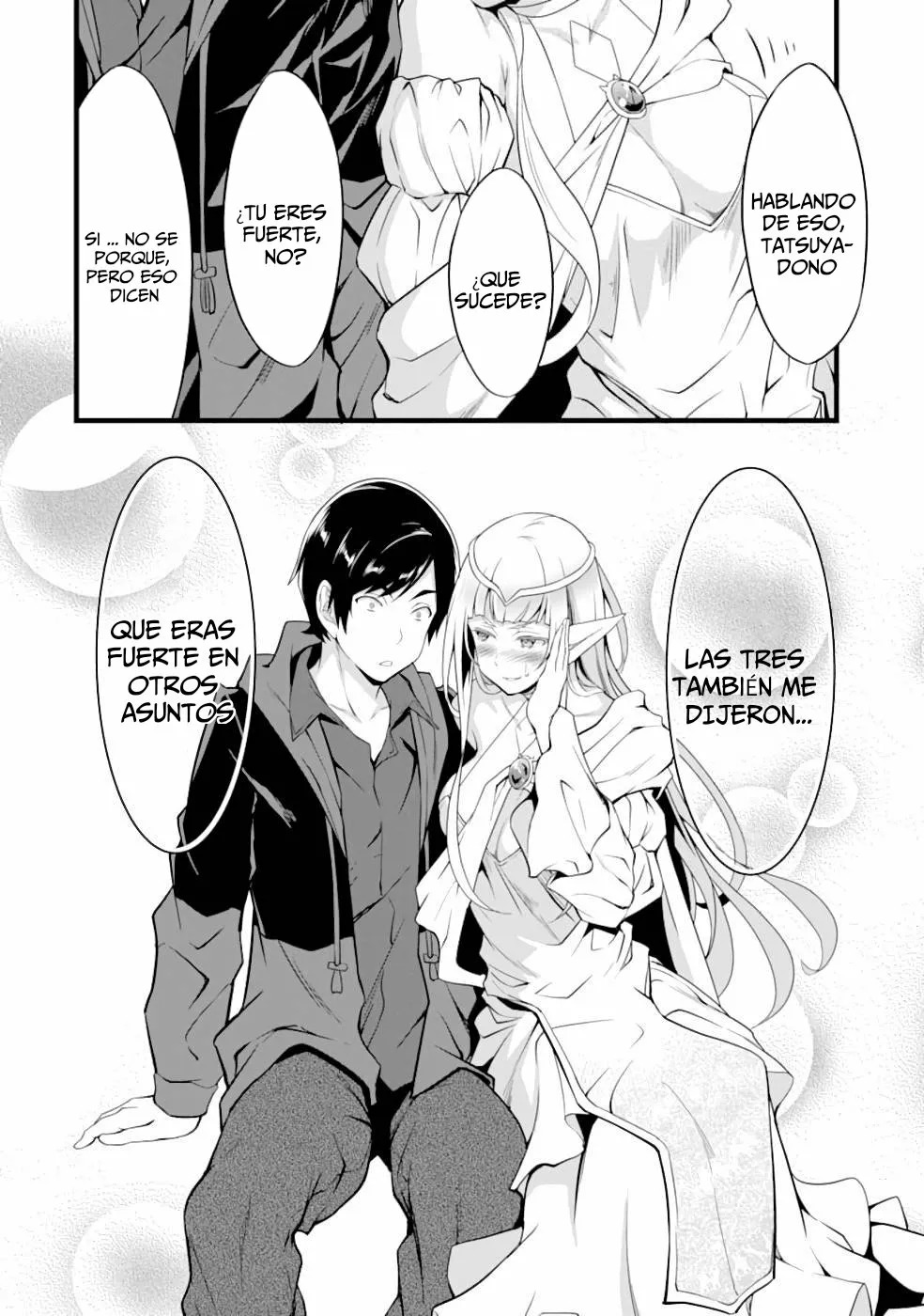 Yuru Fuwa Noka No Moji Bake Skill Capitulo 9: La reina elfo y los enanos página 15